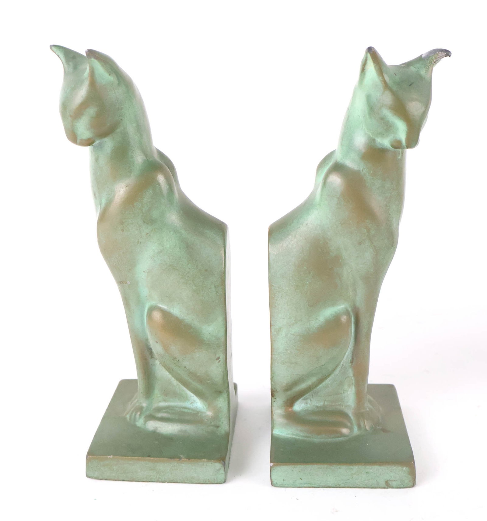 Three Art Deco Figural Bookends - 12