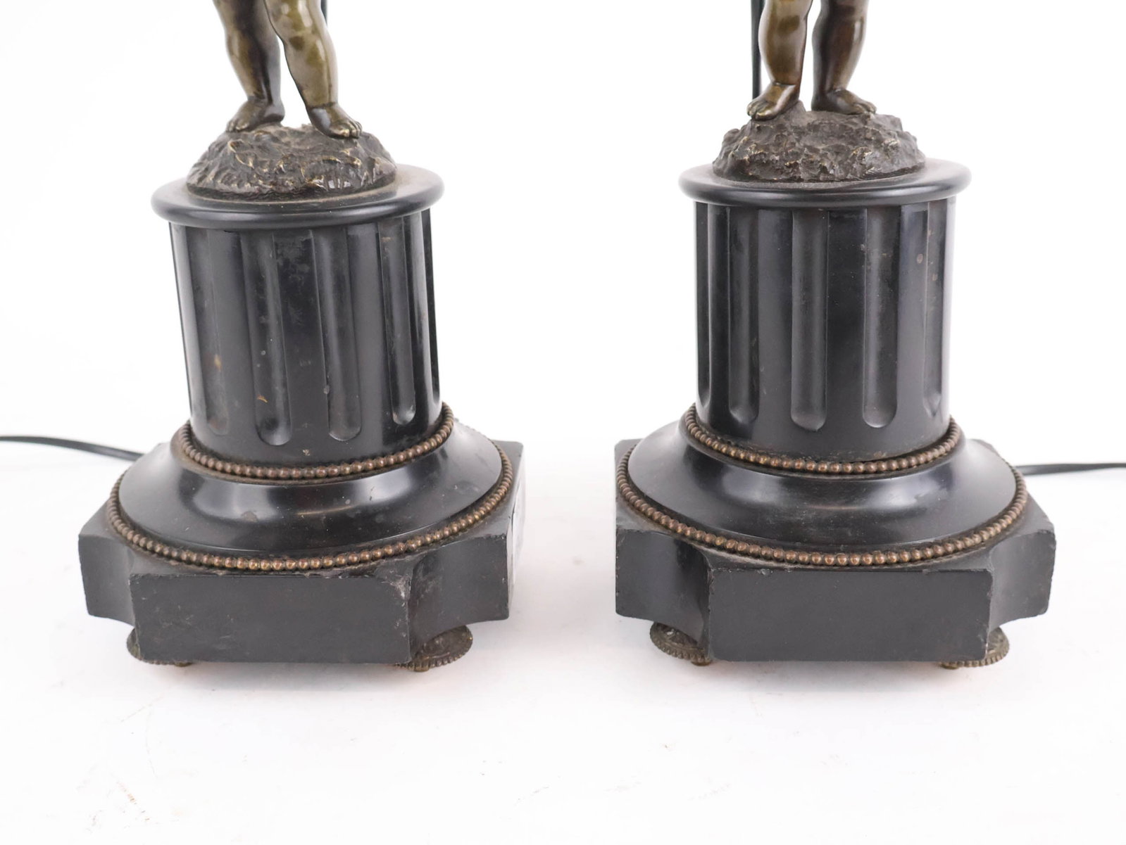 Two Neoclassical Style Figural Table Lamps - 5
