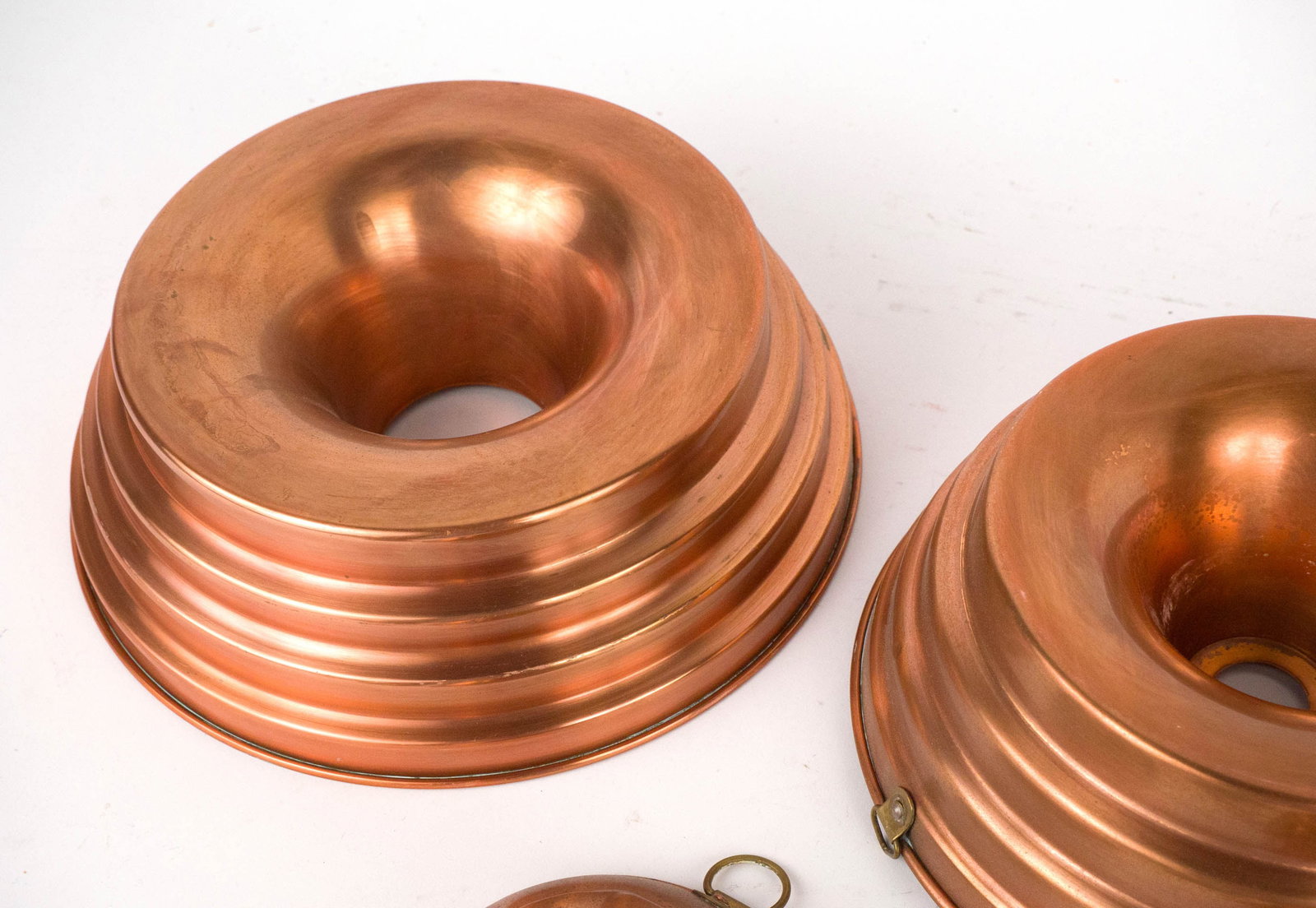 Ten Copper Molds - 2