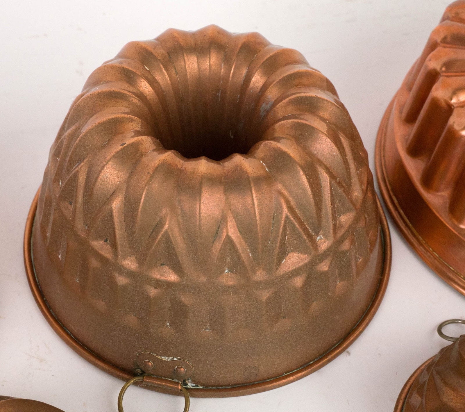 Ten Copper Molds - 3