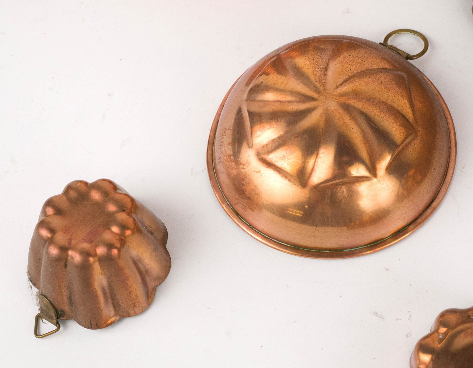 Ten Copper Molds - 7
