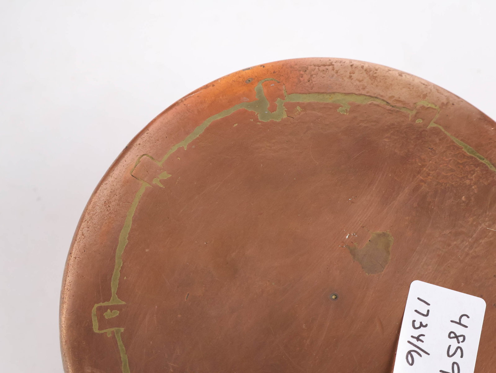 Six Copper Saucepots - 15