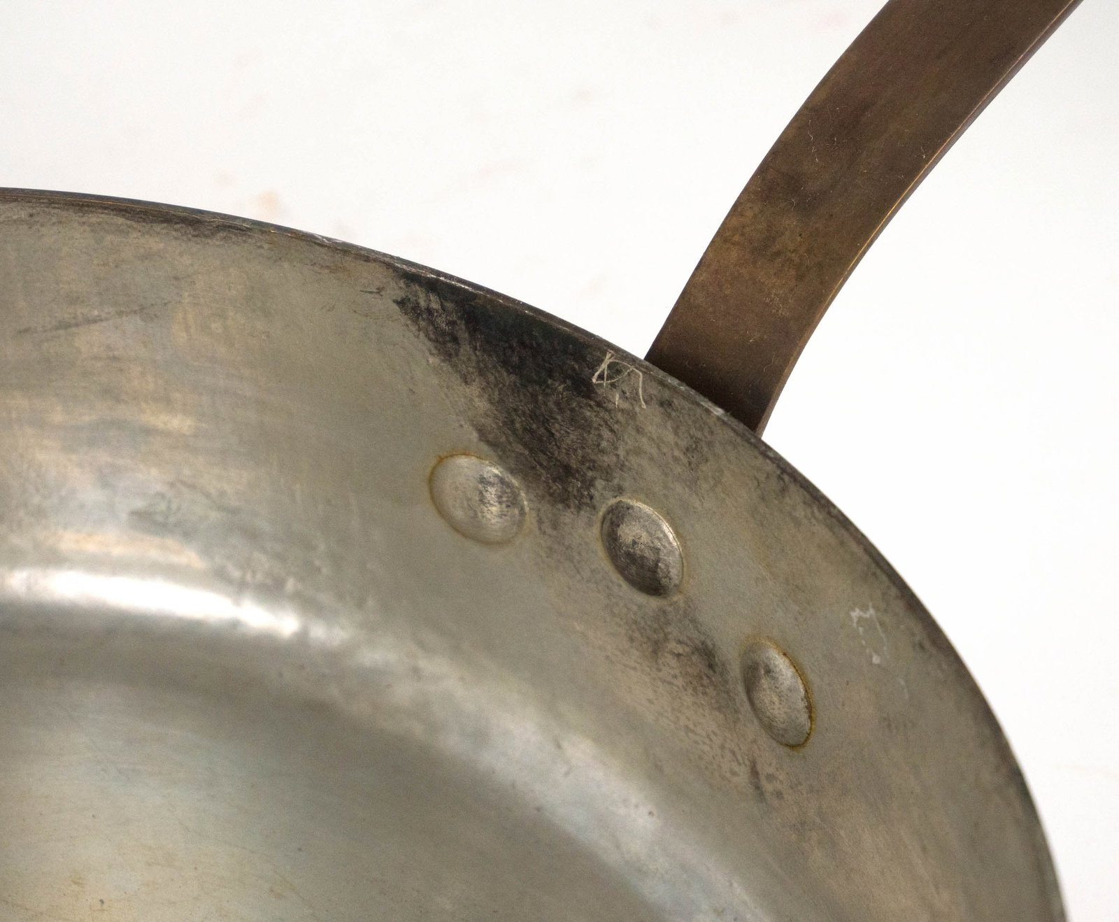 Four Copper Sauté Pans - 4