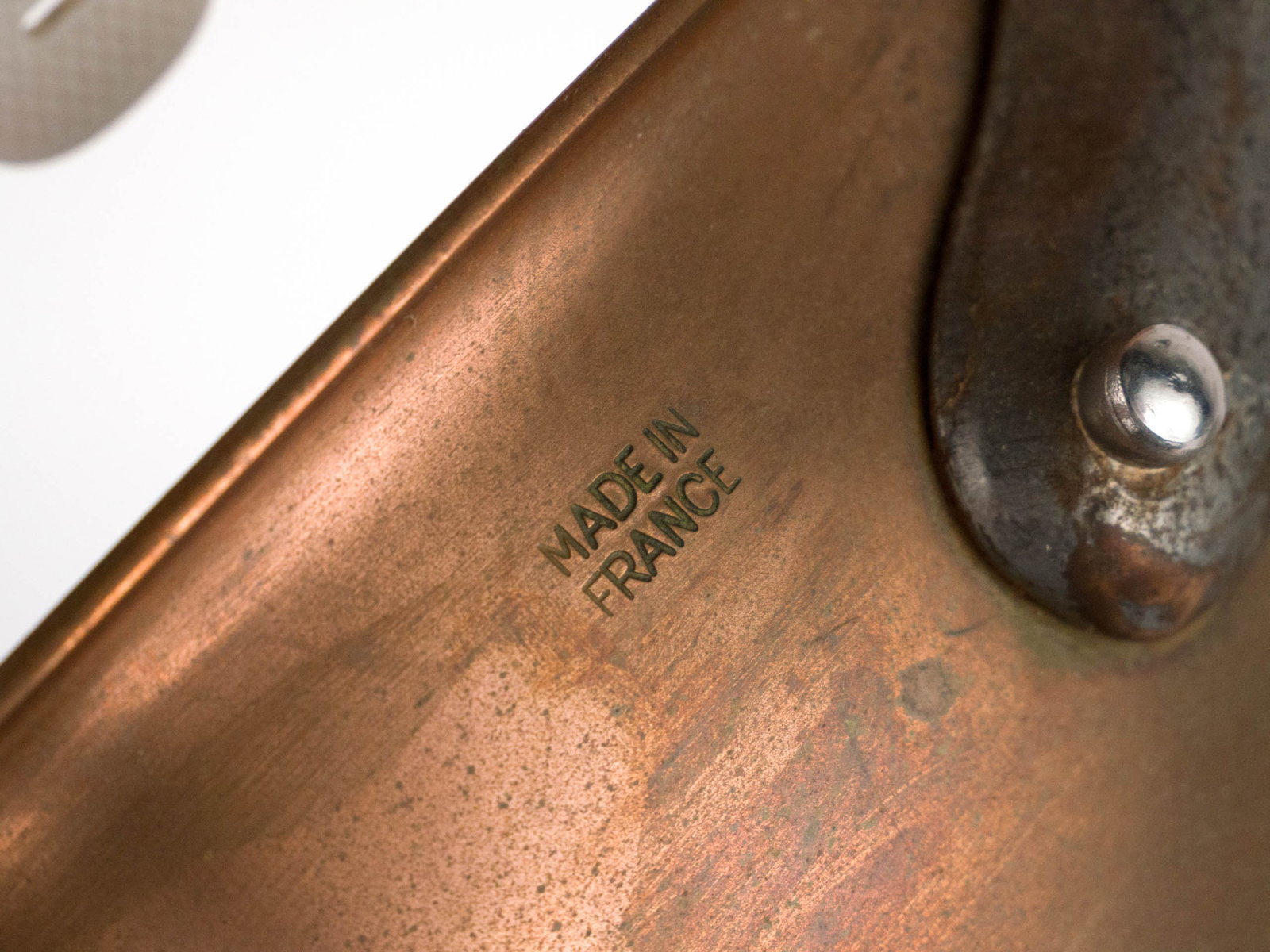 Four Copper Sauté Pans - 8