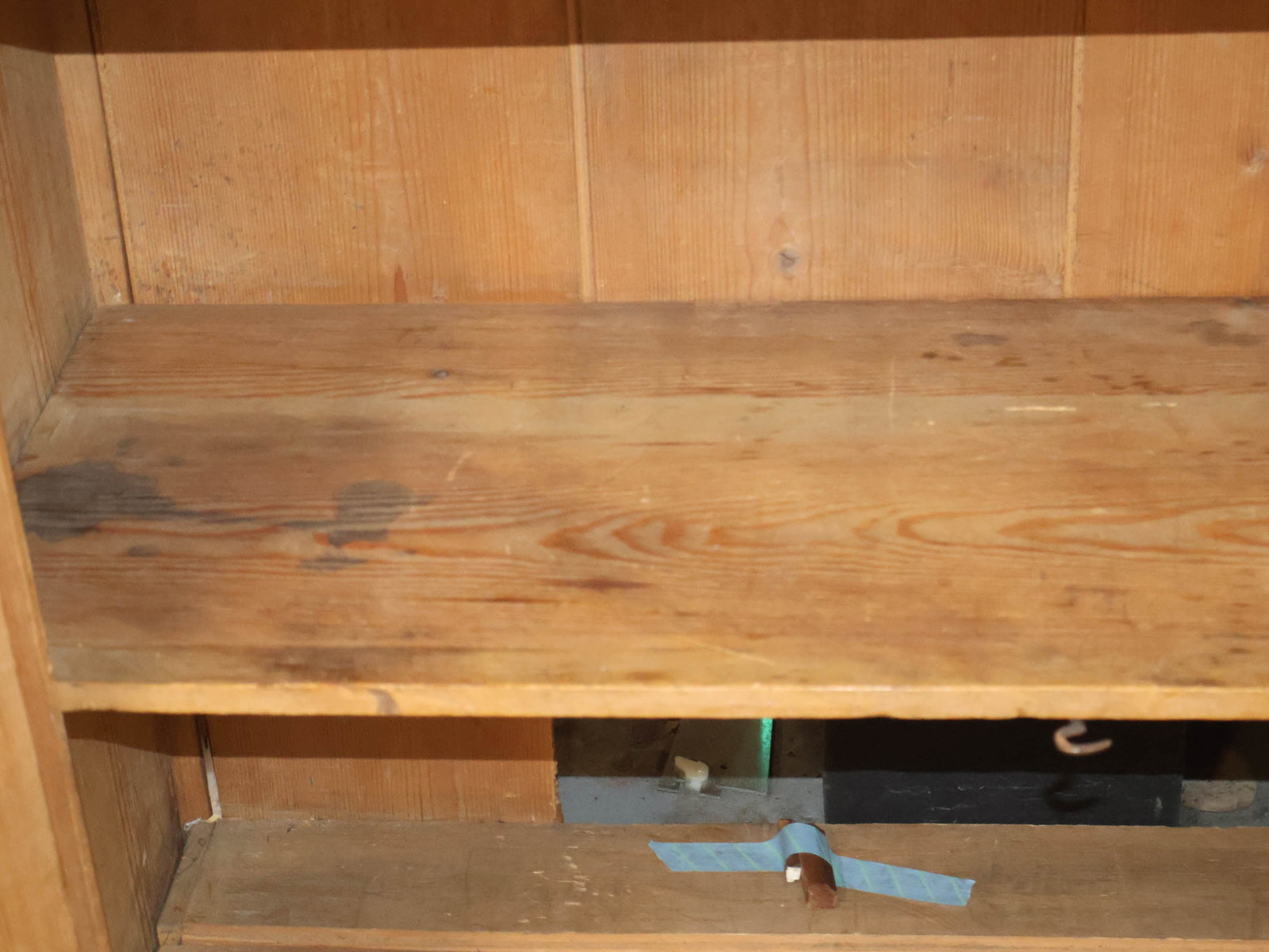 French Provincial Pine Step Back Cabinet - 13