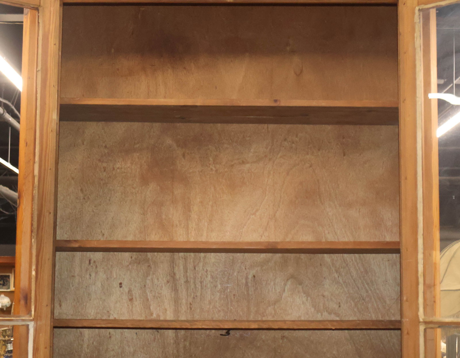 French Provincial Pine Step Back Cabinet - 8