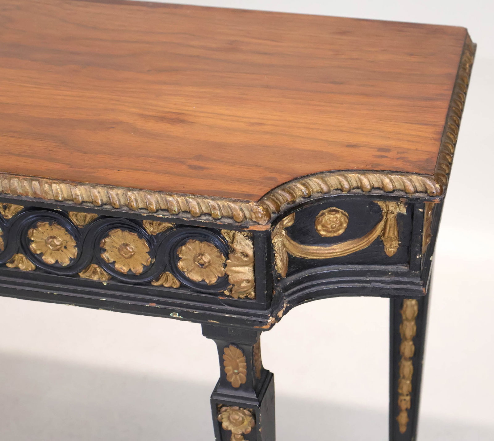 Victorian Walnut Marble Top Stand - 4
