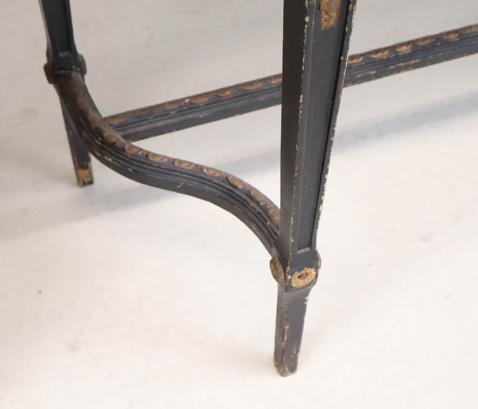 Victorian Walnut Marble Top Stand - 8