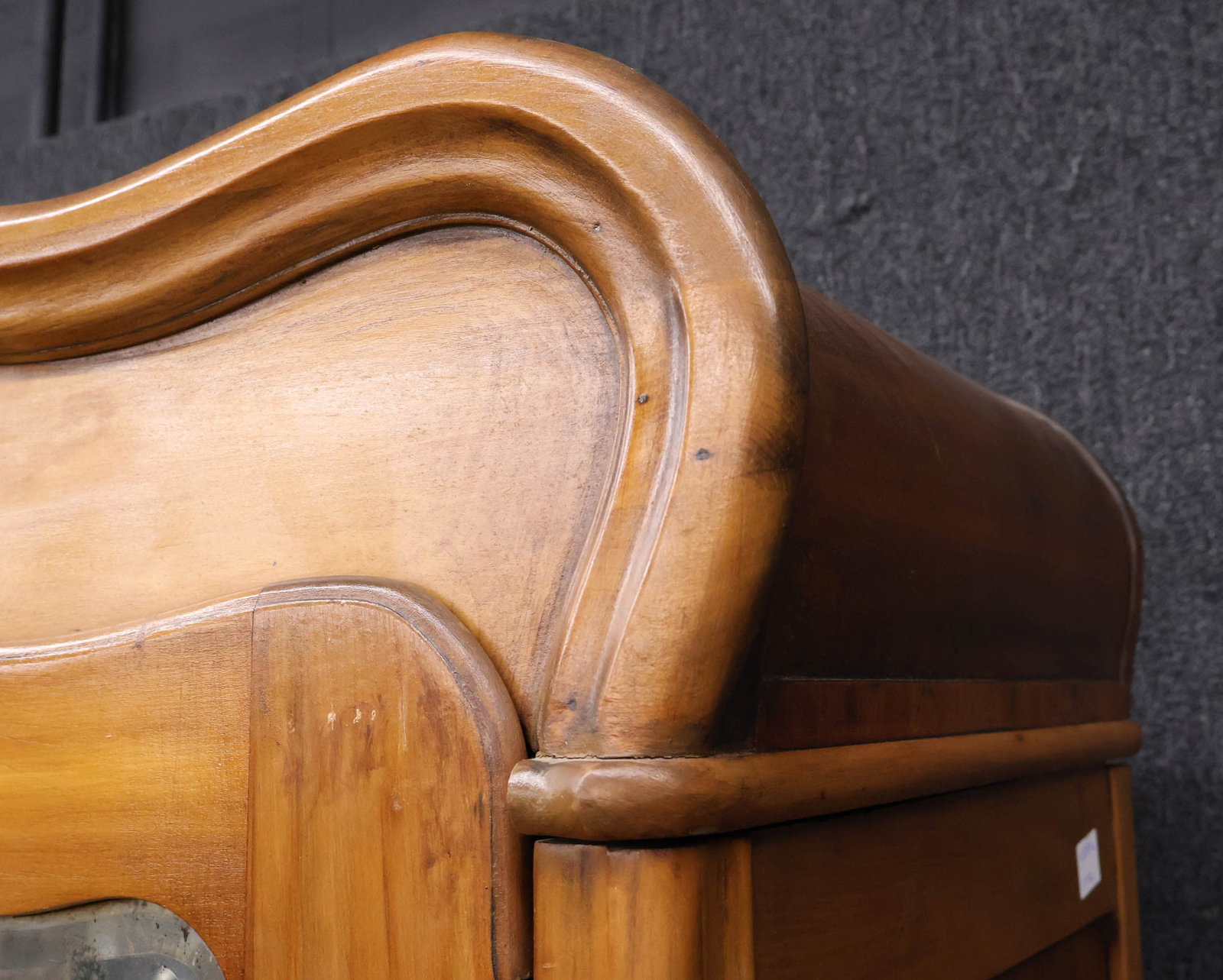 Provincial Walnut Armoire - 9
