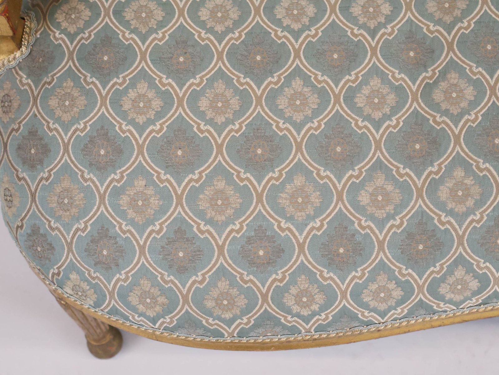 Neoclassical Style Giltwood Settee - 9