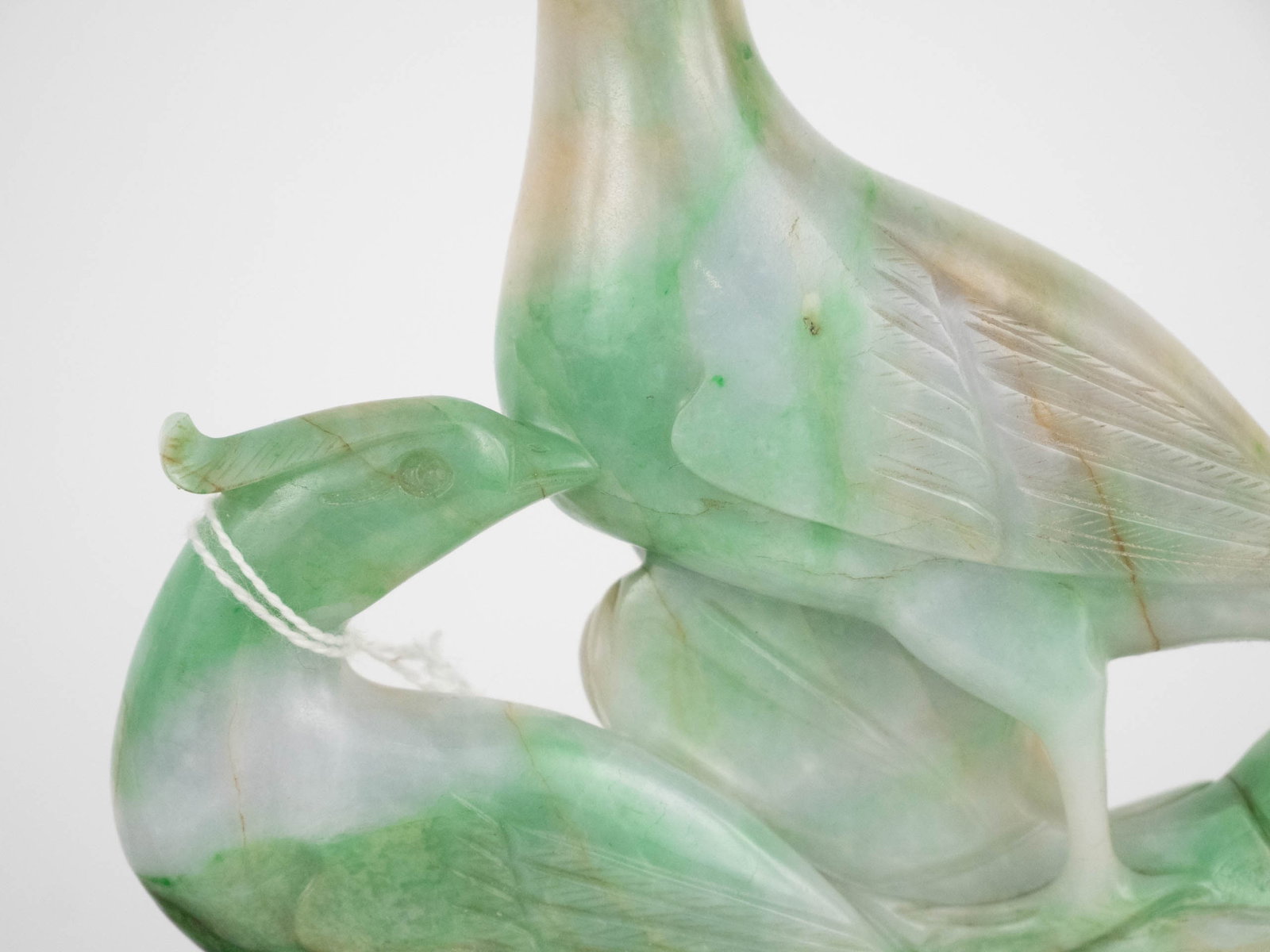 Chinese Jadeite Birds Sculpture - 3