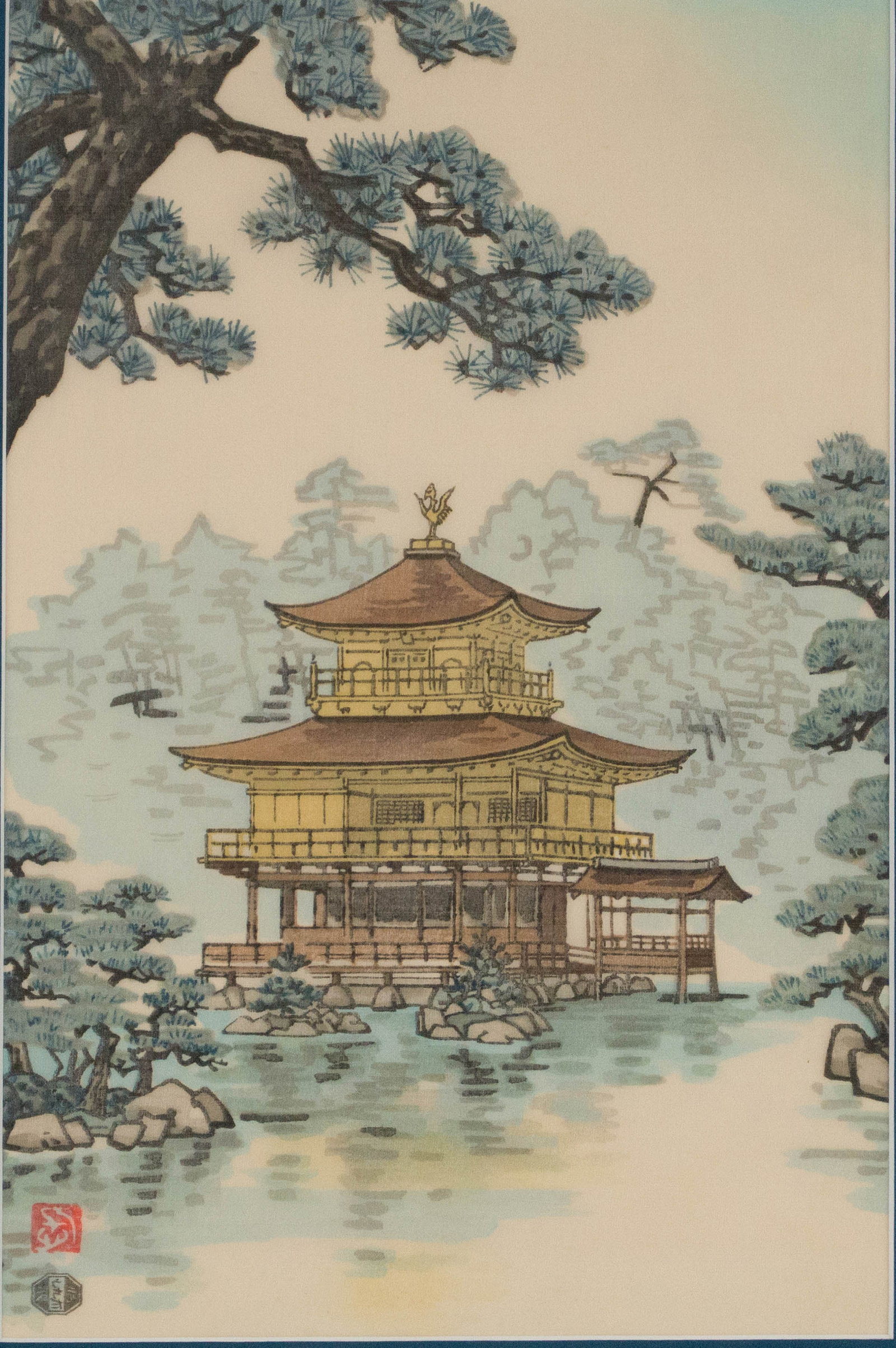 Three Japanese Works on Silk - 11