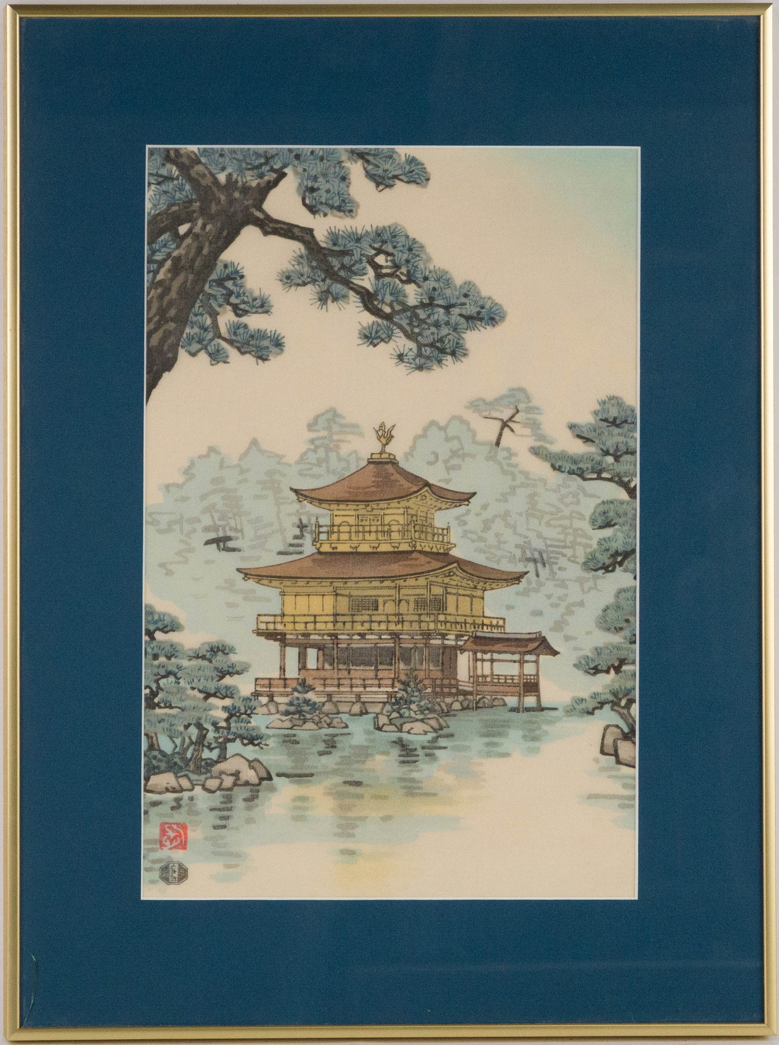 Three Japanese Works on Silk - 12