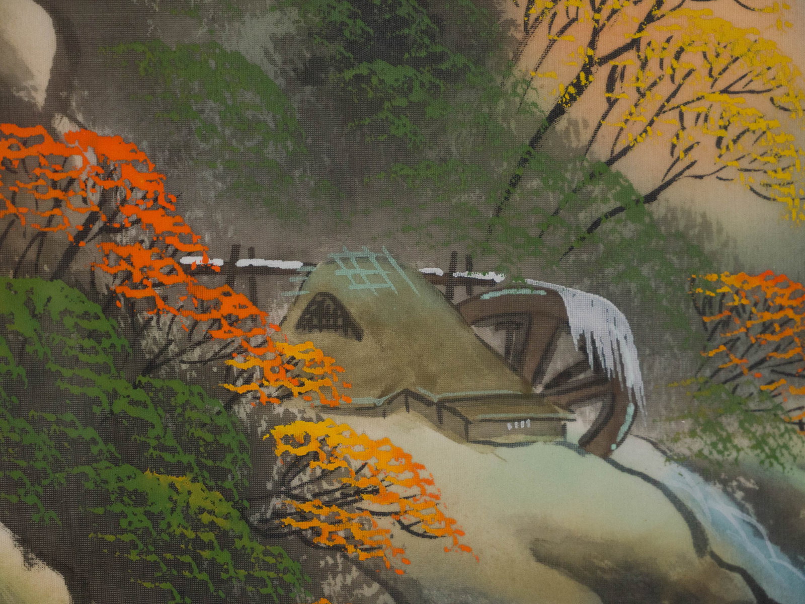 Three Japanese Works on Silk - 5