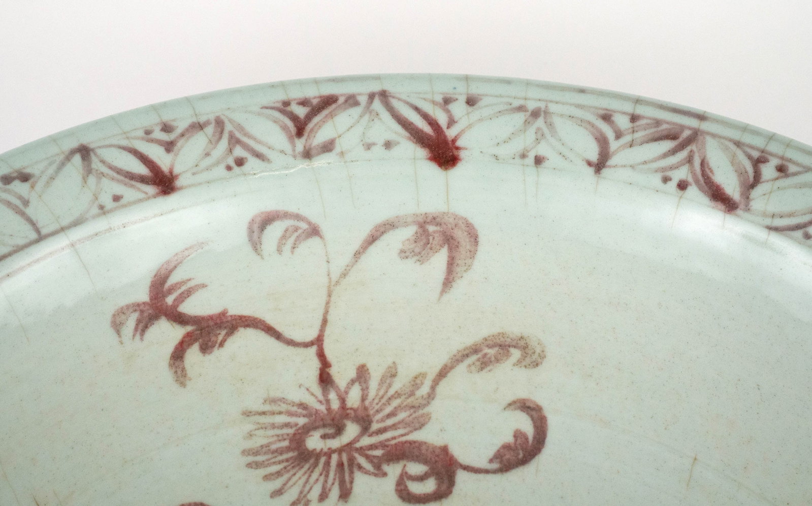 Chinese Copper Red Punch Bowl - 3