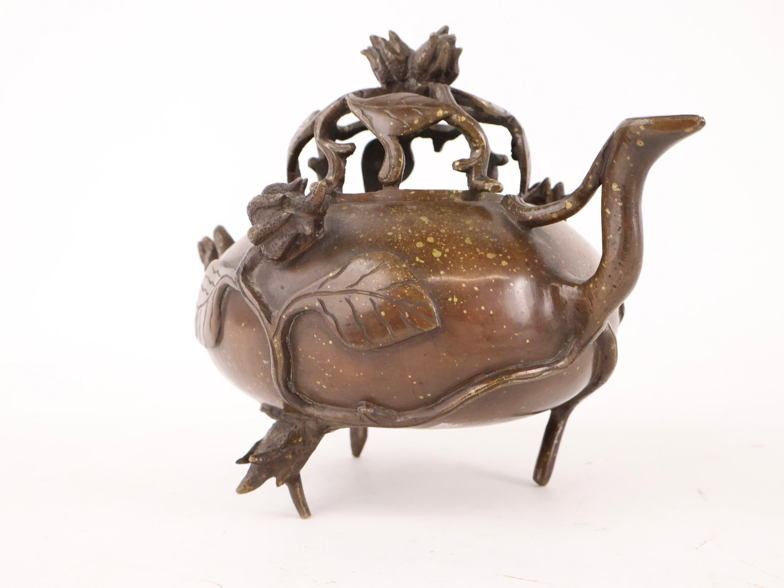 Three Chinese Bronze Incense Burners - 13