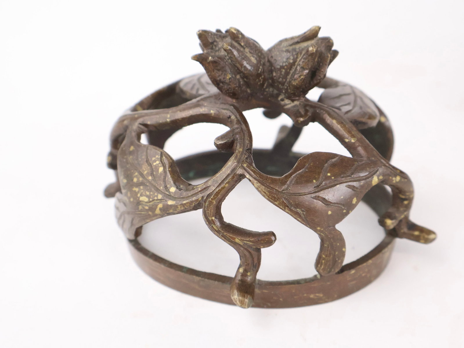 Three Chinese Bronze Incense Burners - 16