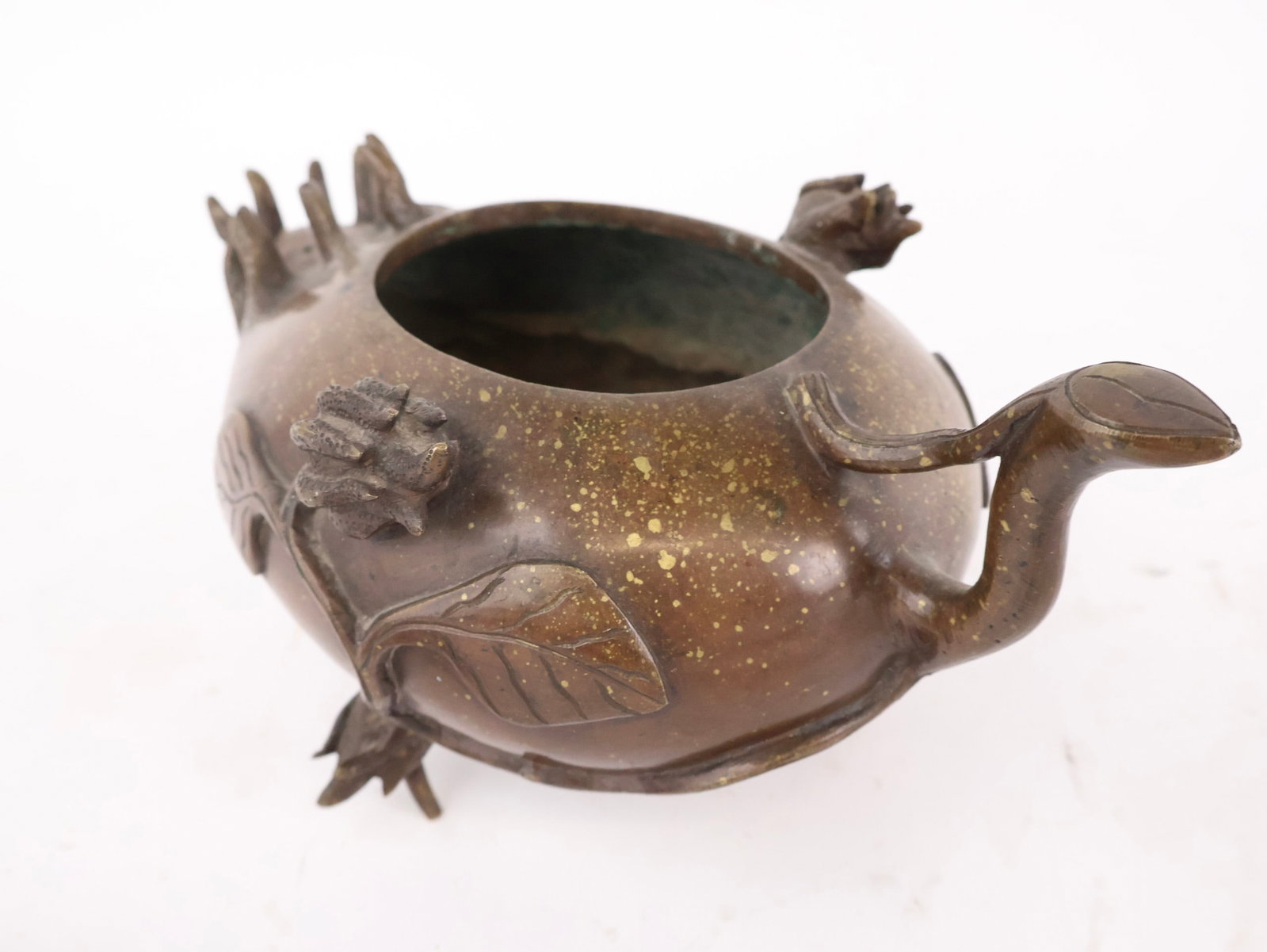 Three Chinese Bronze Incense Burners - 17