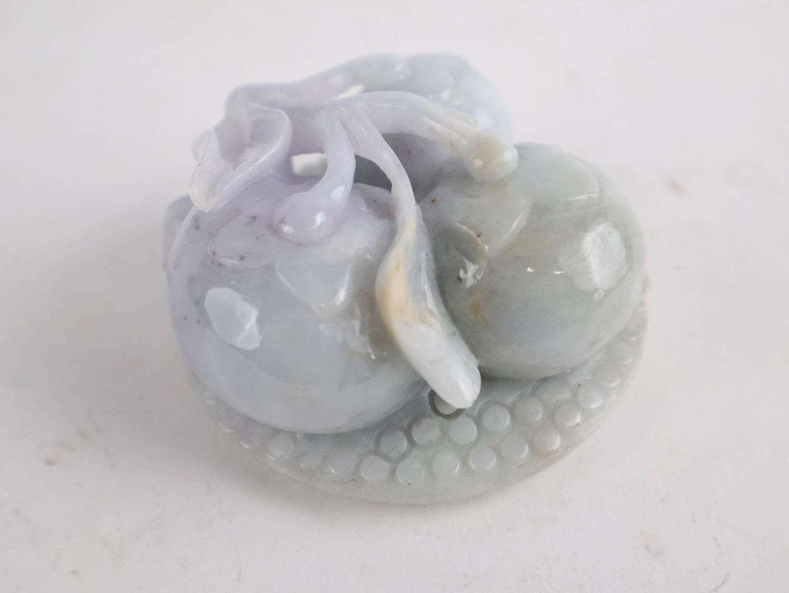 Chinese Carved Jadeite Teapot - 5
