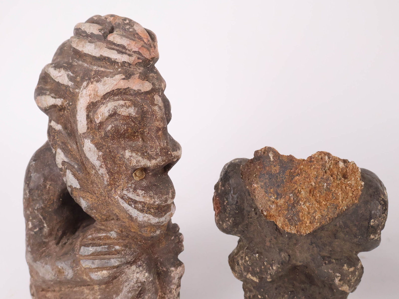 Six Carved Ethnographic Sculptures - 7