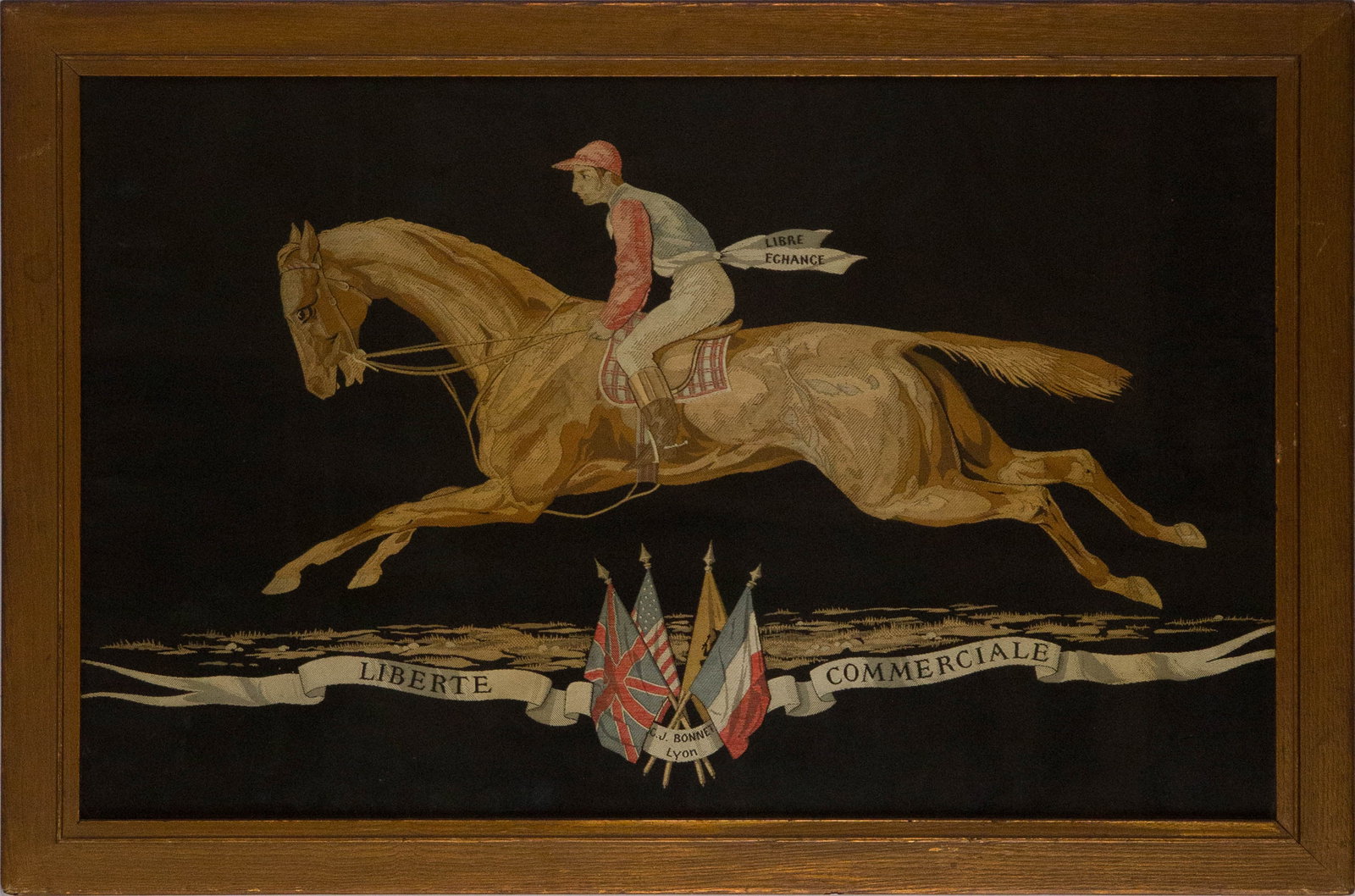 C.J. Bonnet Silk Equestrian Panel - 2