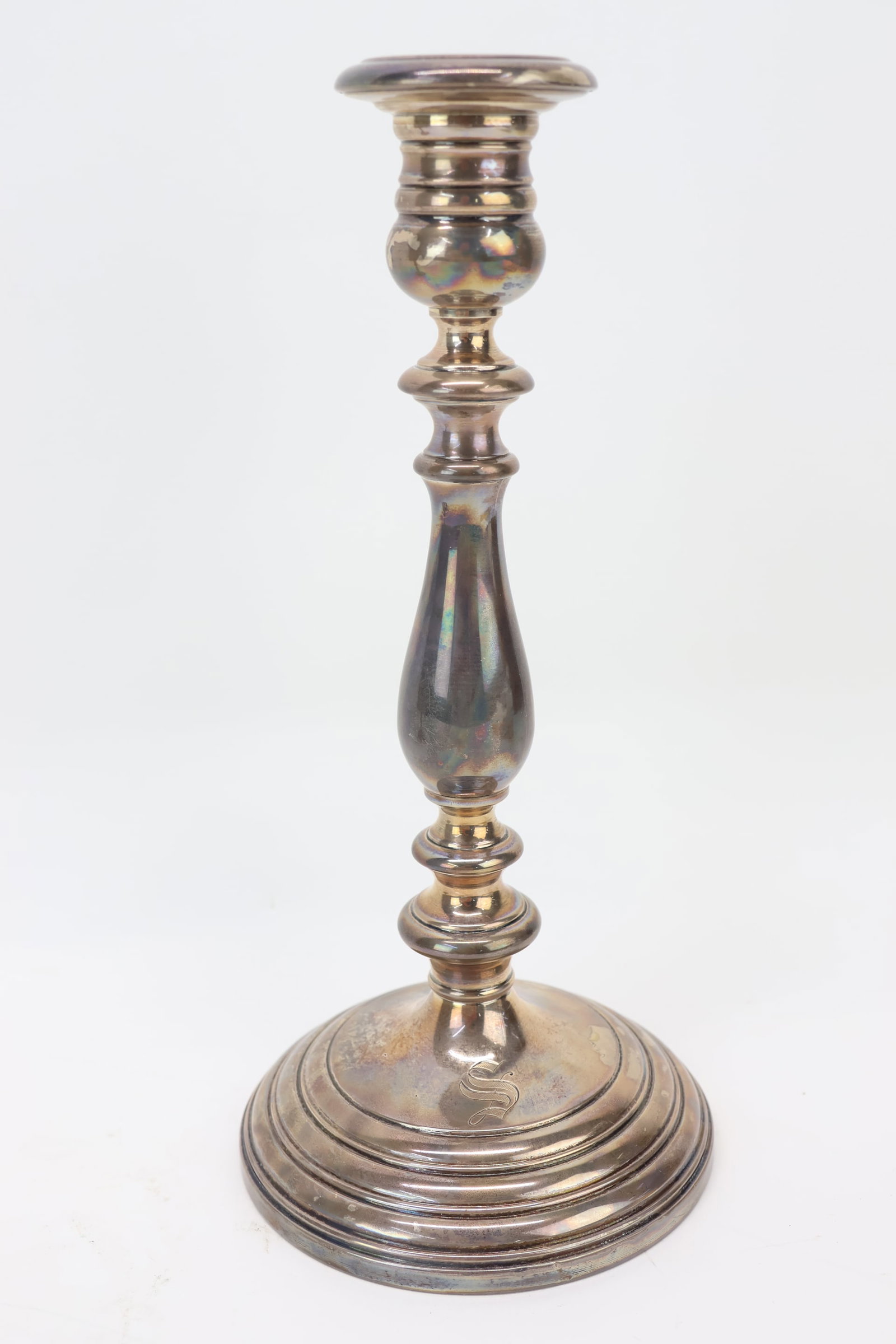 Pair Gorham Sterling Silver Candlesticks - 2