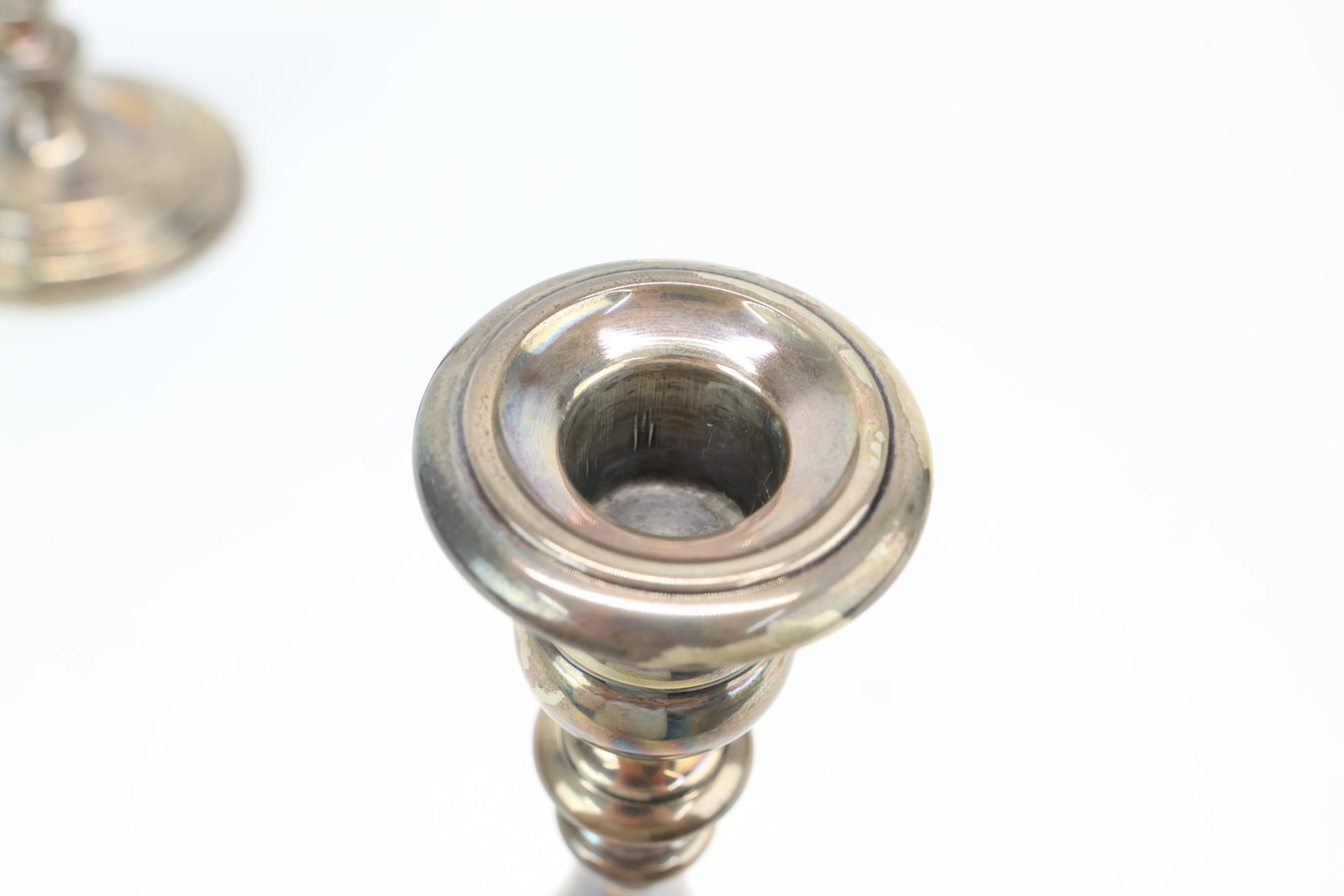 Pair Gorham Sterling Silver Candlesticks - 3