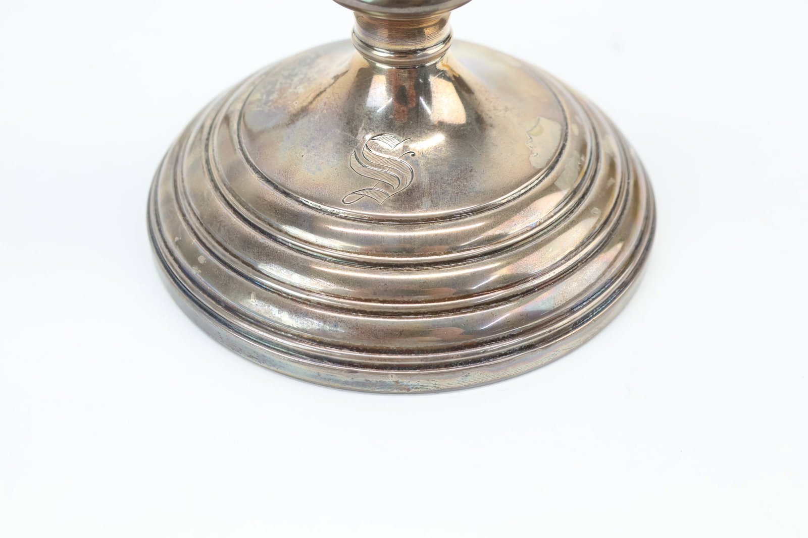 Pair Gorham Sterling Silver Candlesticks - 4