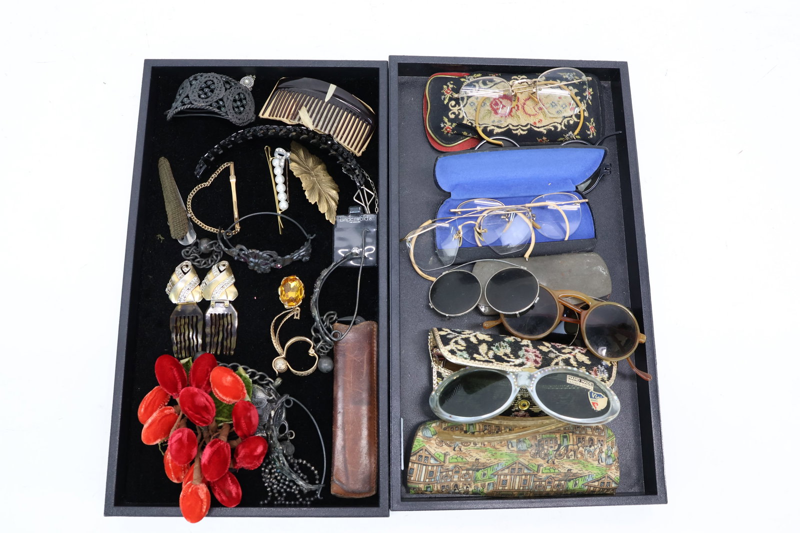 Group of Vintage Assorted Eyewear and Hair Accessories (1 of 10)