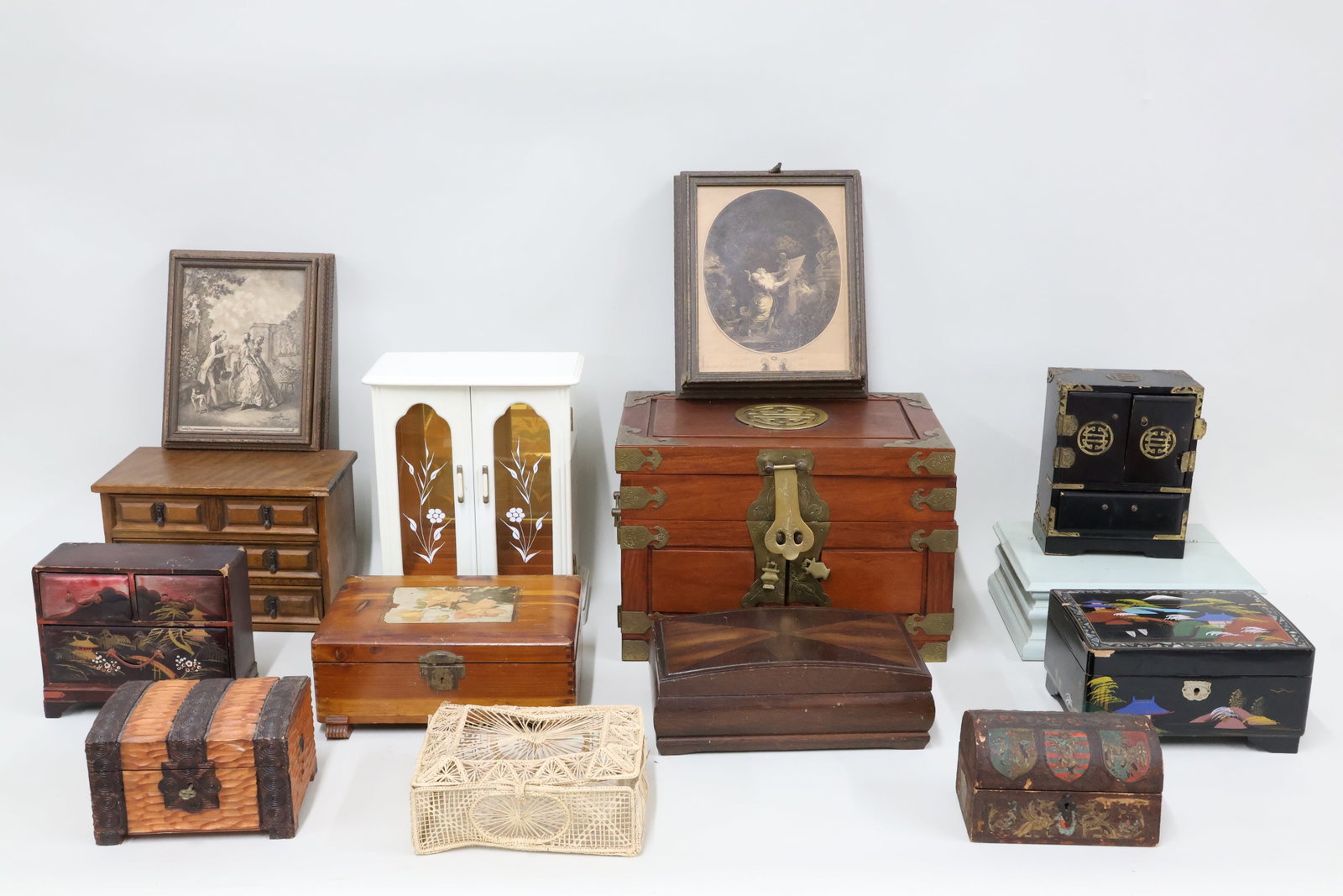 Group of Assorted Jewelry and Dresser Boxes (1 of 9)