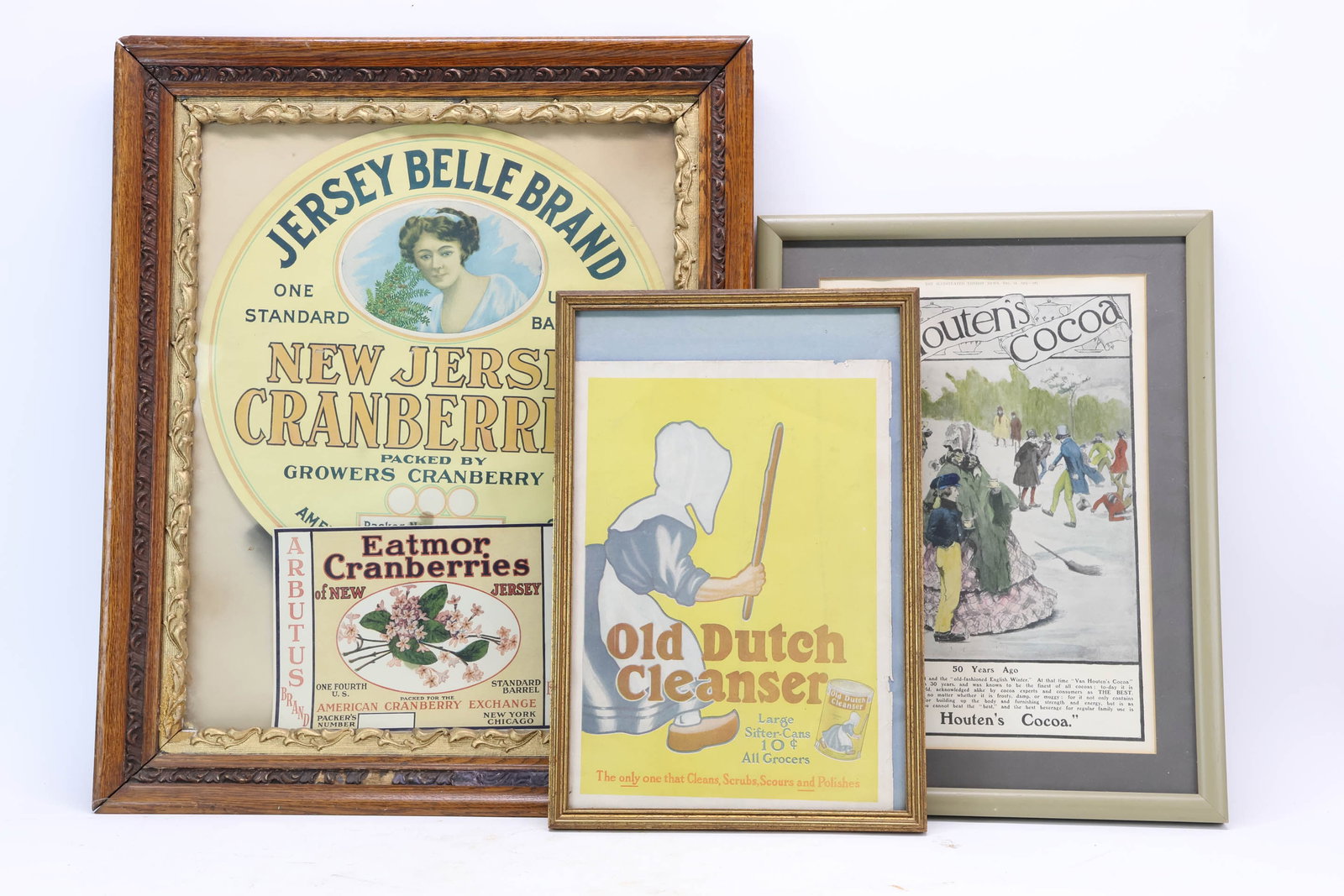Vintage Framed New Jersey Cranberries Advertisement (1 of 8)