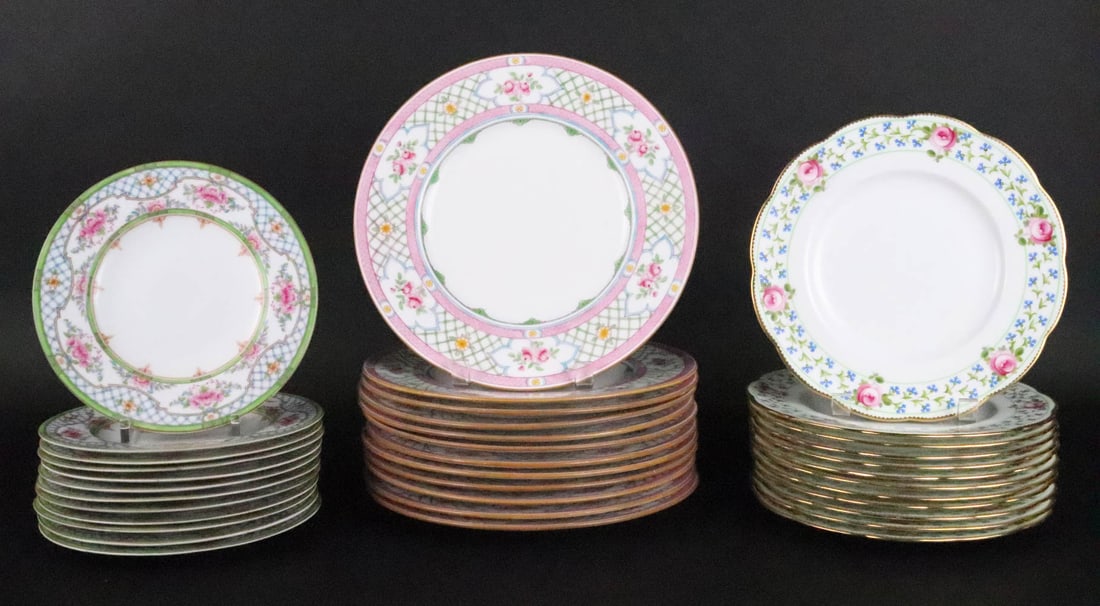Two Sets of Twelve Minton Porcelain Plates (1 of 7)