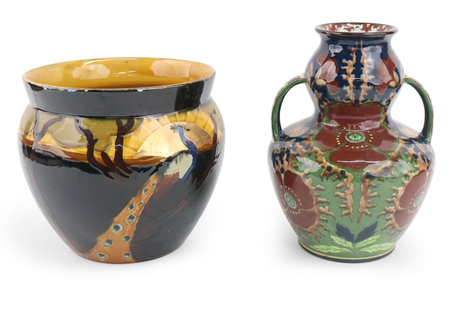 Royal Bonn Old Dutch Ceramic Double Handled Vase (1 of 16)