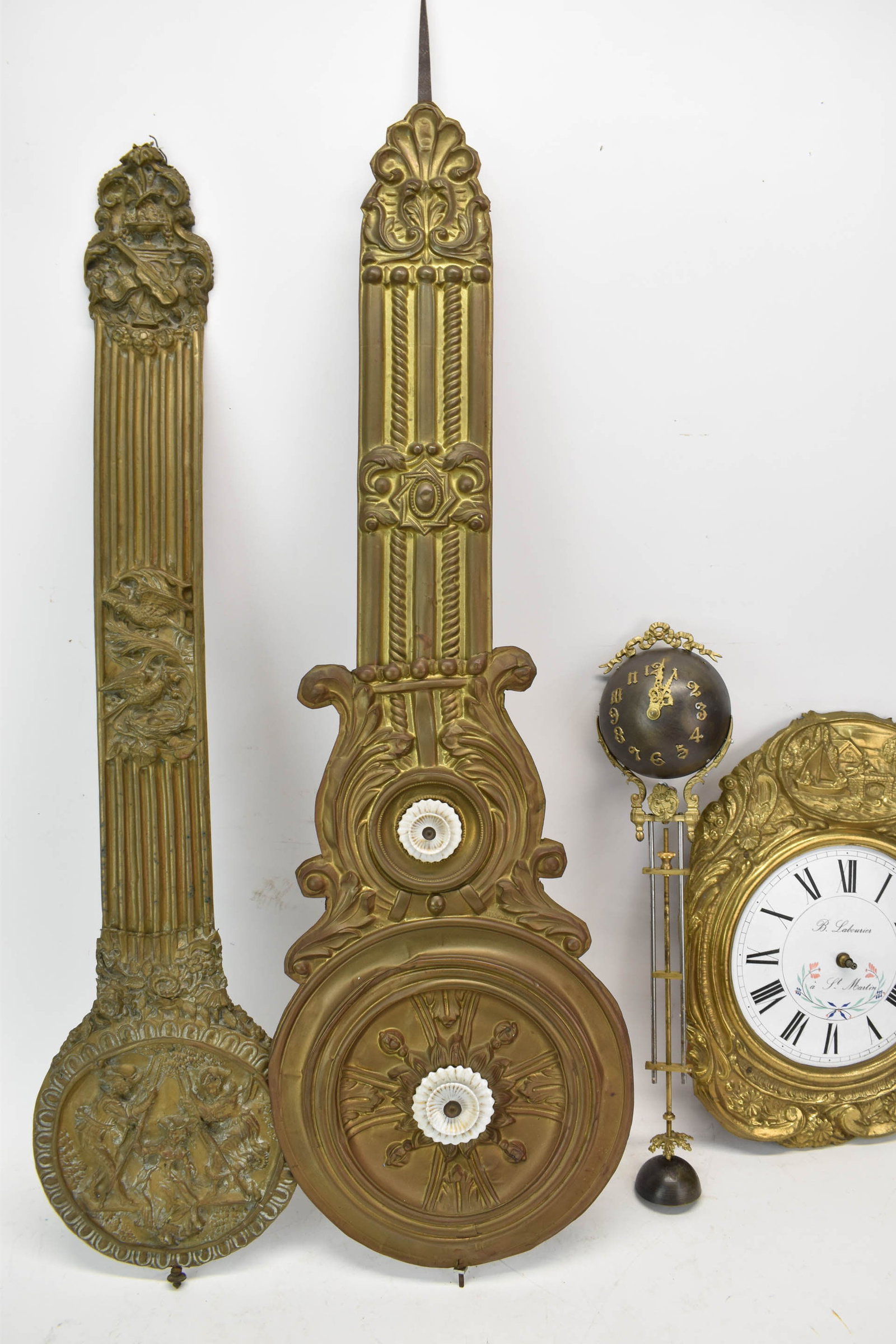 Two Antique Clock Pendulums - 2