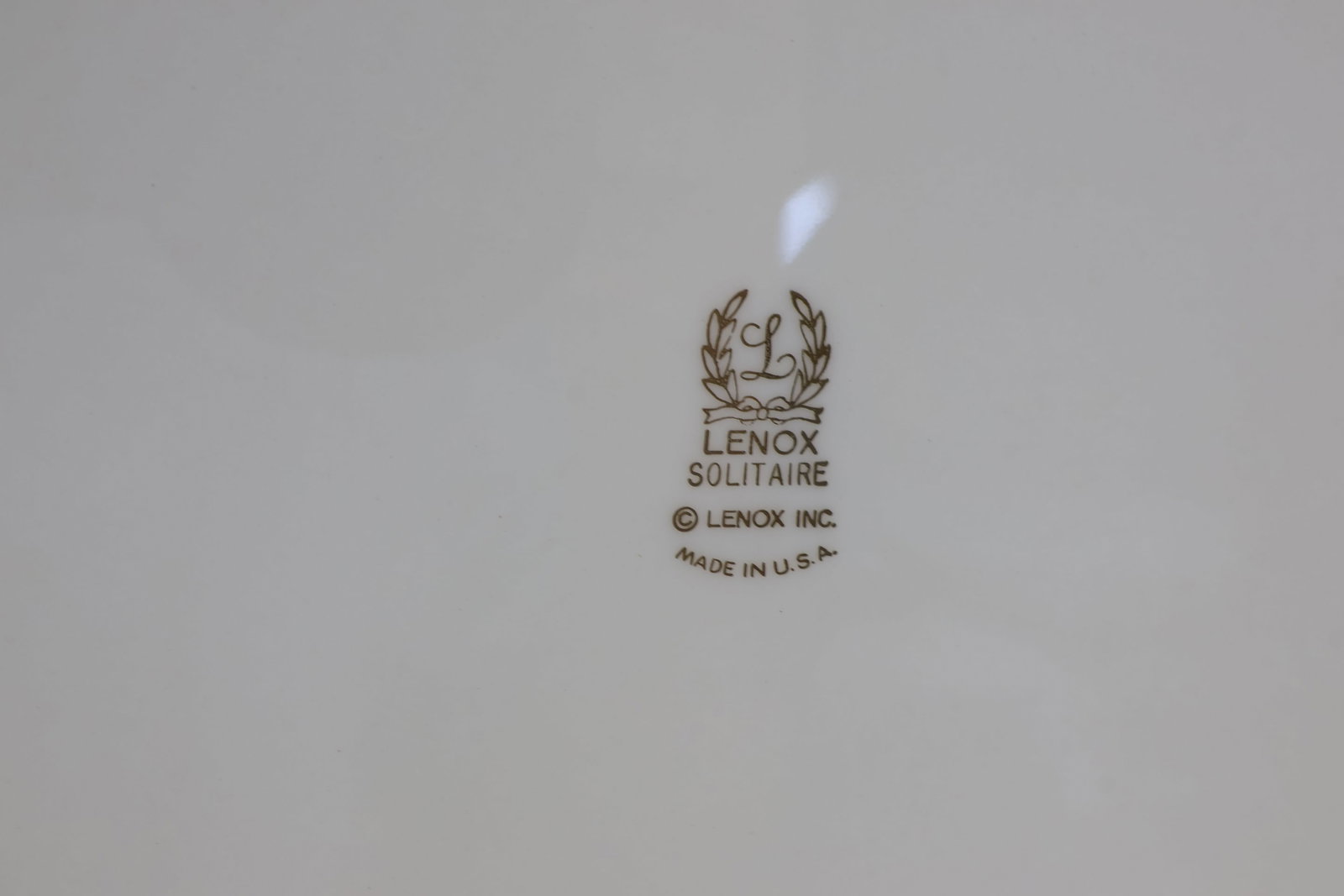 Lenox Solitaire Round Platter - 3