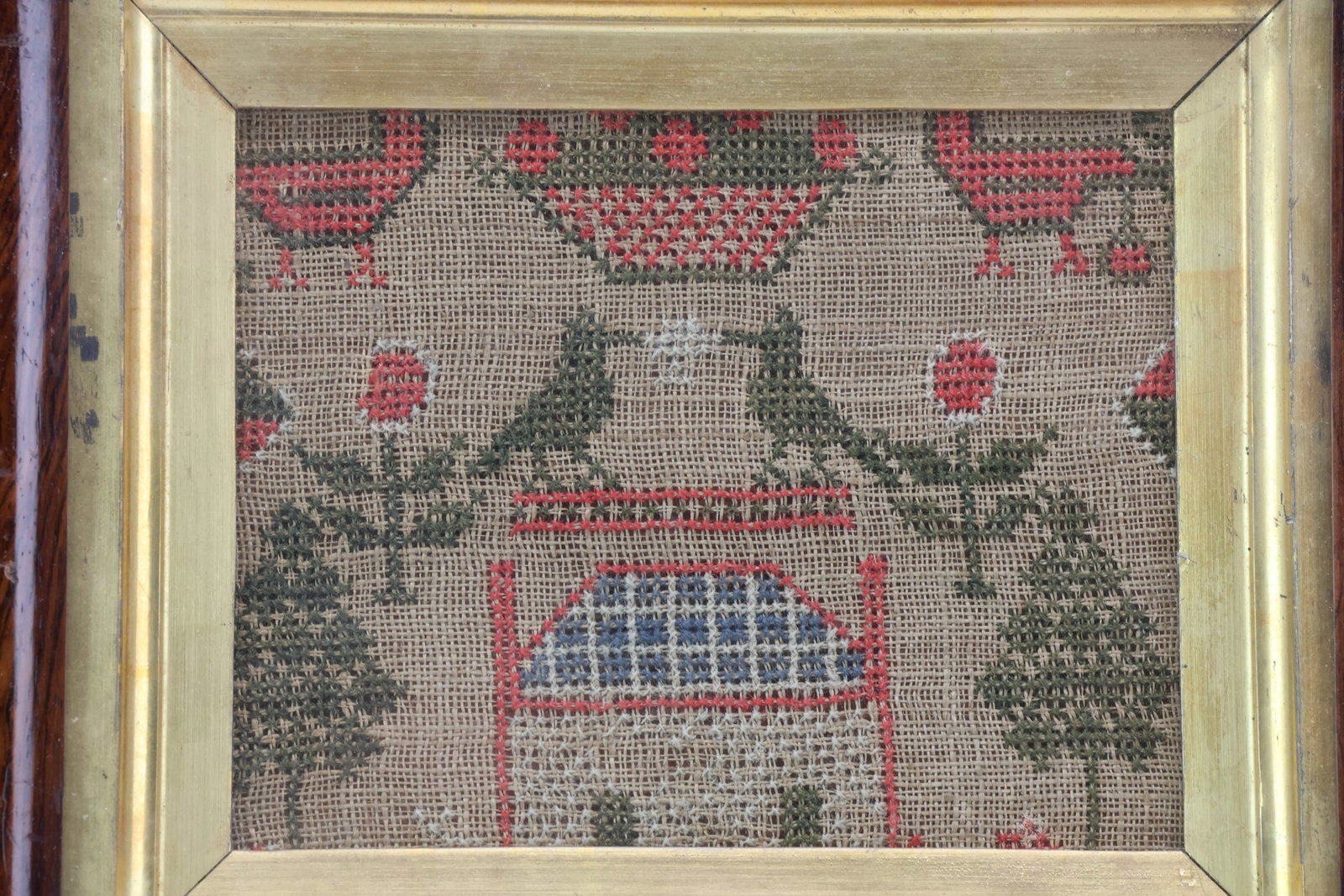 Two Antique Neddlework Samplers - 3