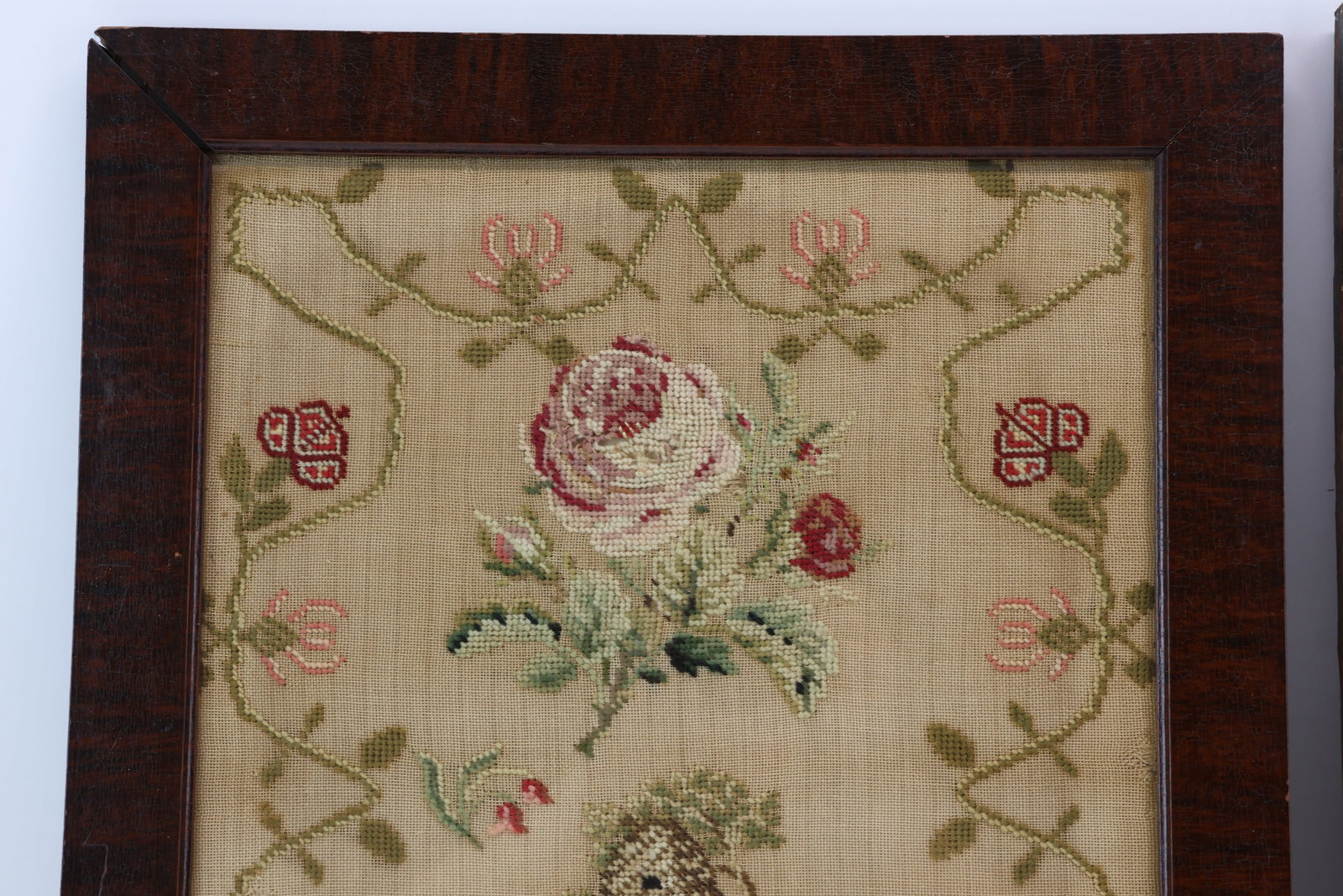 Antique Needlework Sampler 1885 - 4