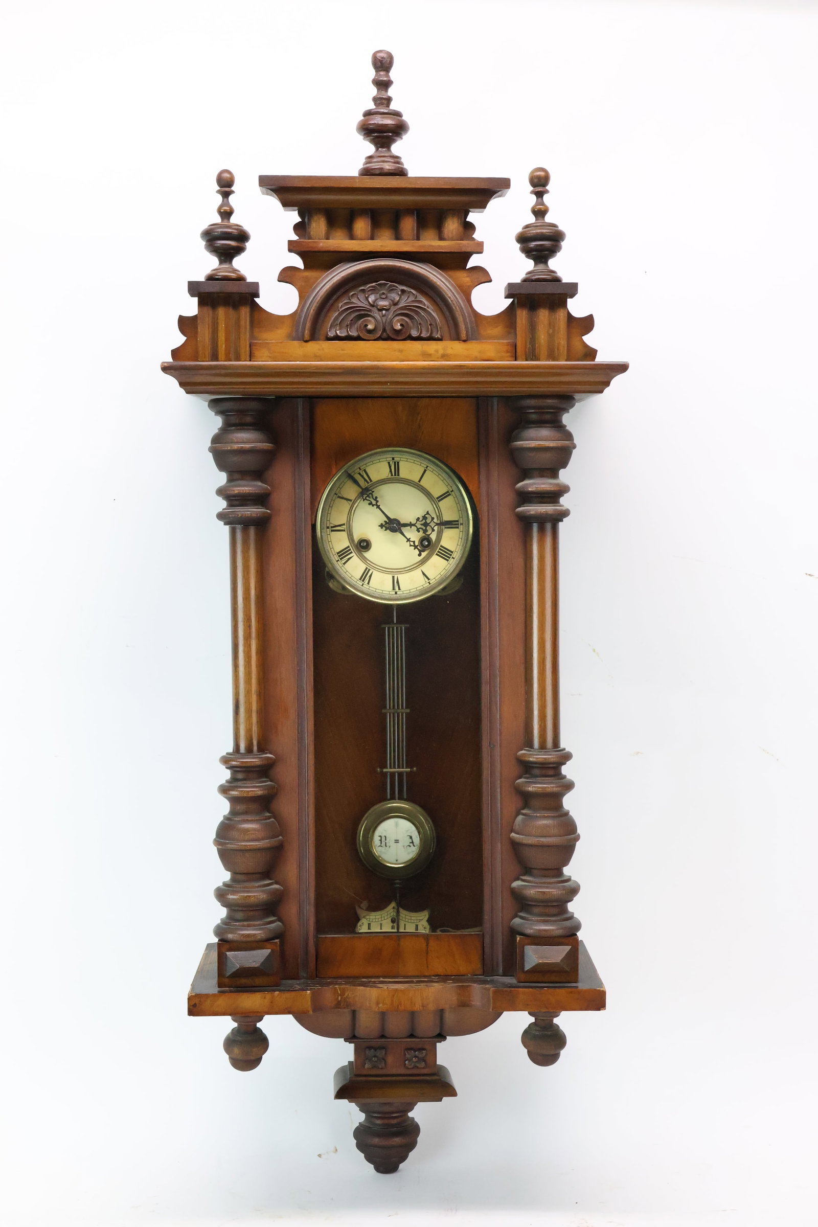 Antique Continental Regulator Wall Clock (1 of 15)