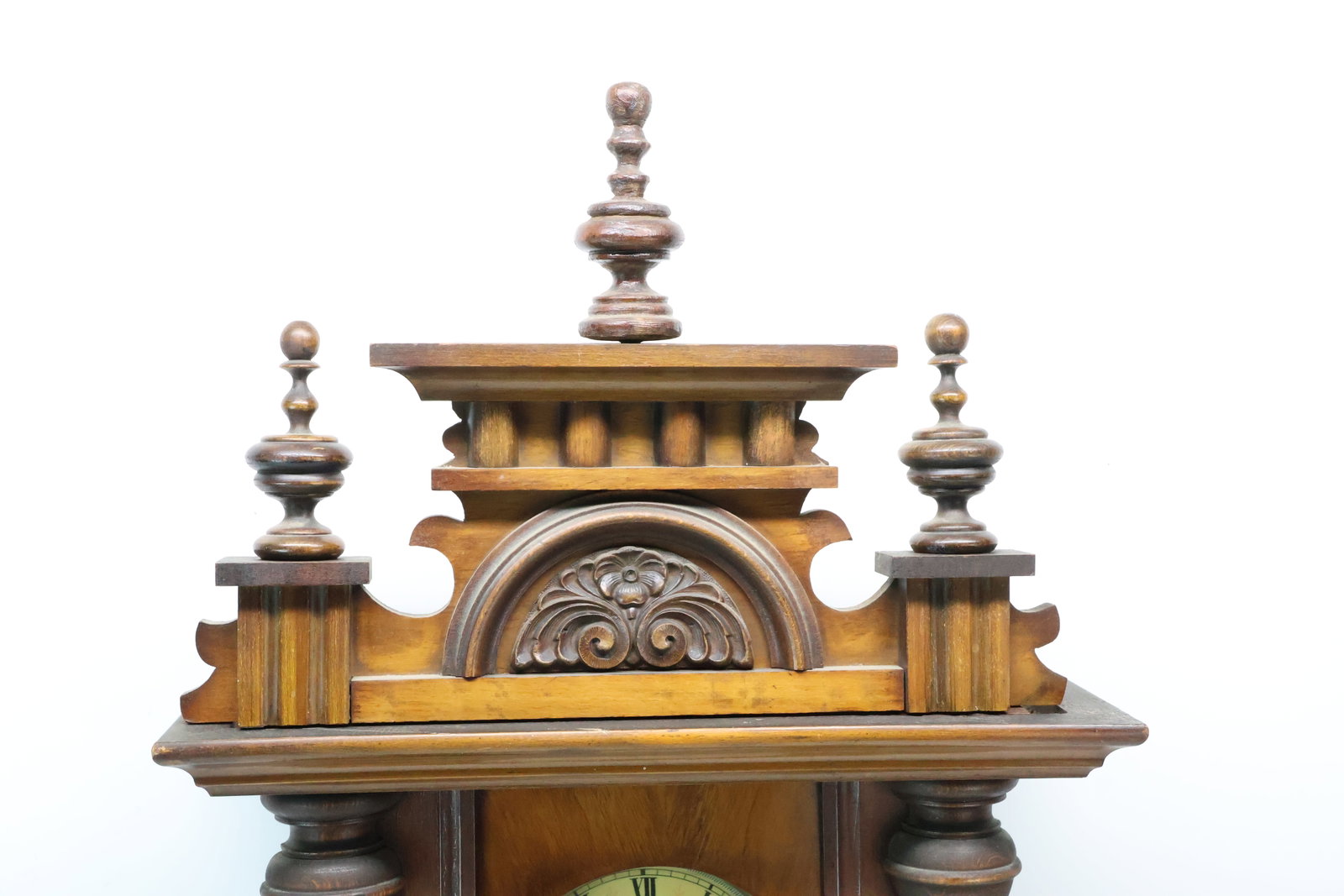 Antique Continental Regulator Wall Clock - 3