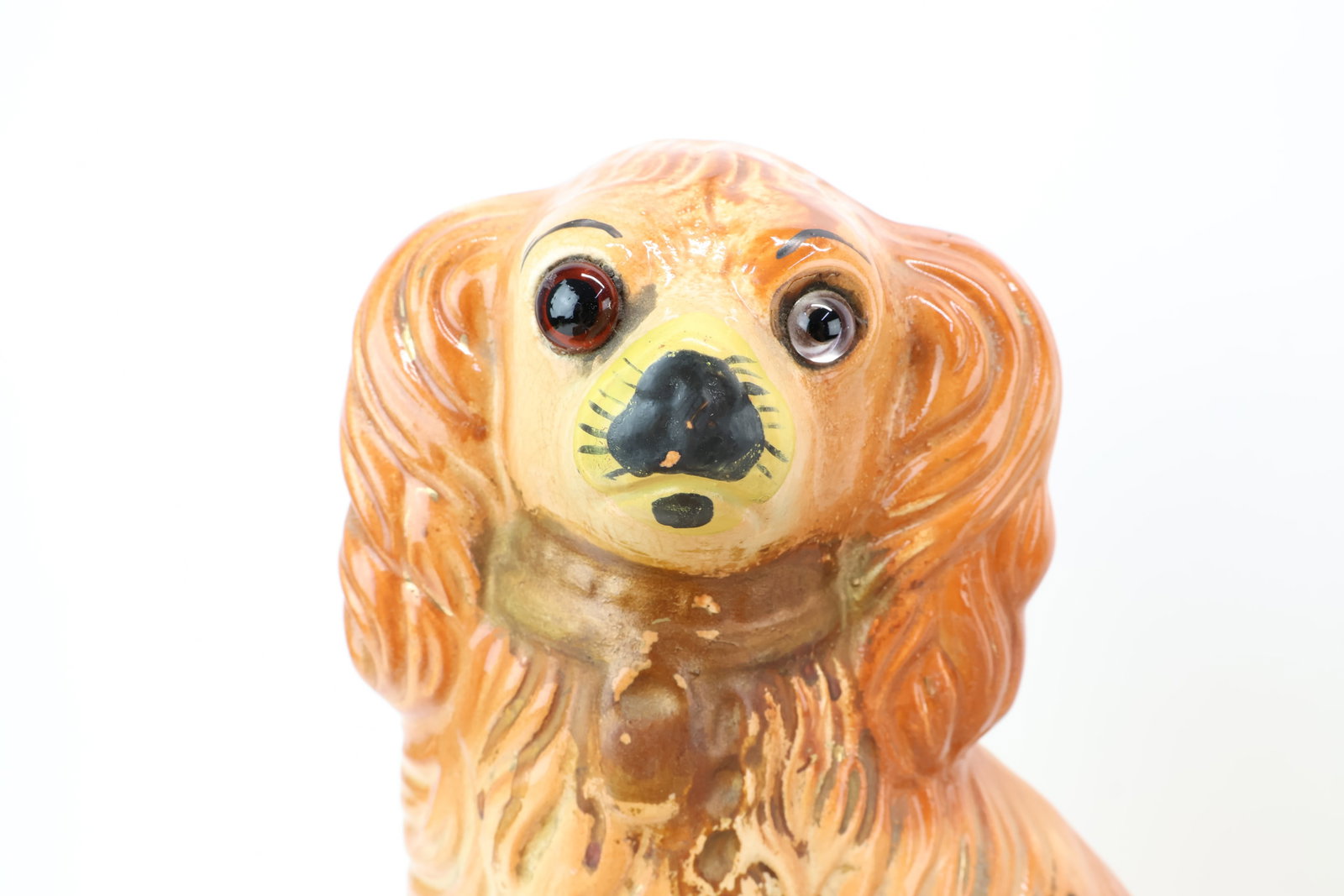 Group of Eight Assorted Staffordshire Spaniels - 3