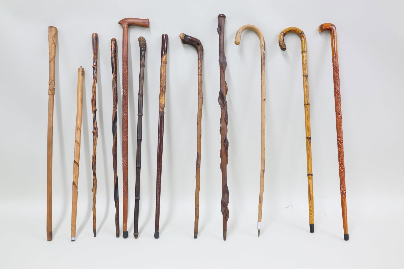 Group of Twelve Assorted Walking Canes (1 of 13)