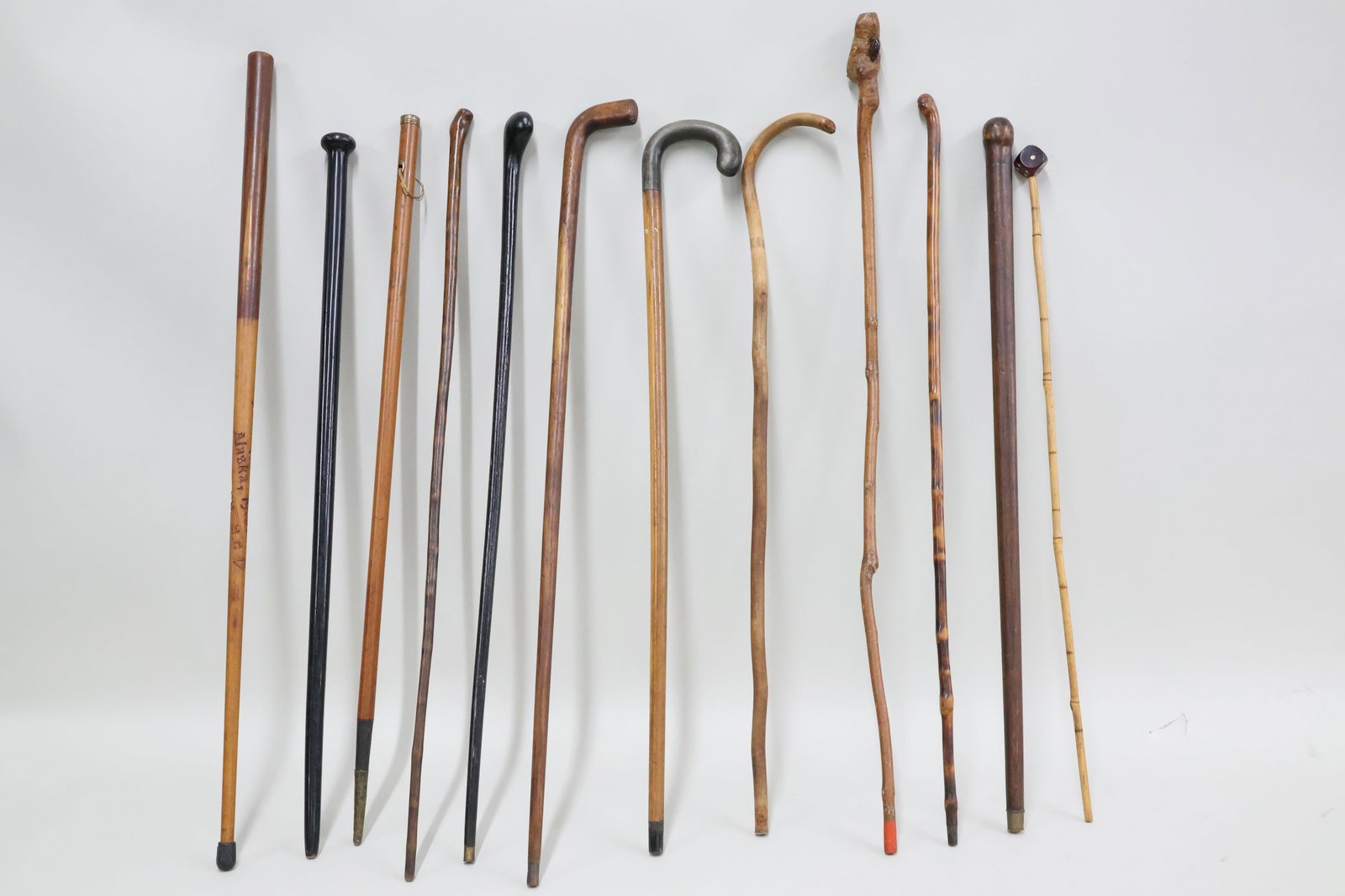 Group of Twelve Assorted Walking Canes (1 of 15)
