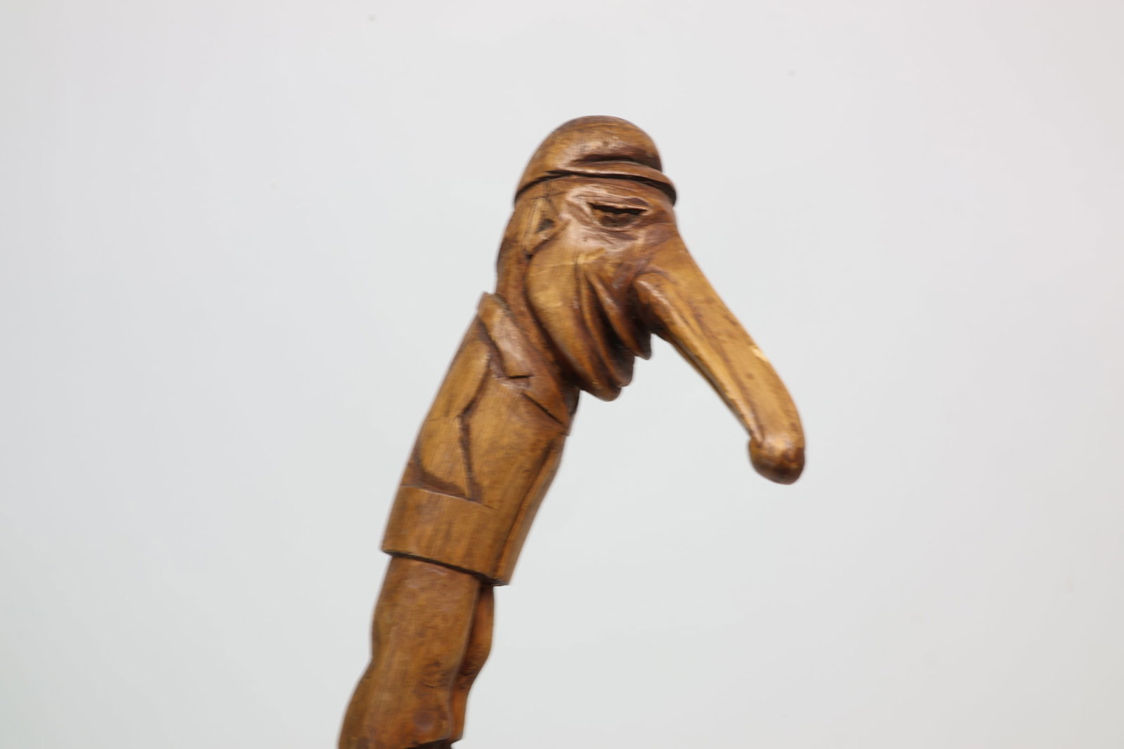 Five Assorted Figural Handled Walking Sticks - 6