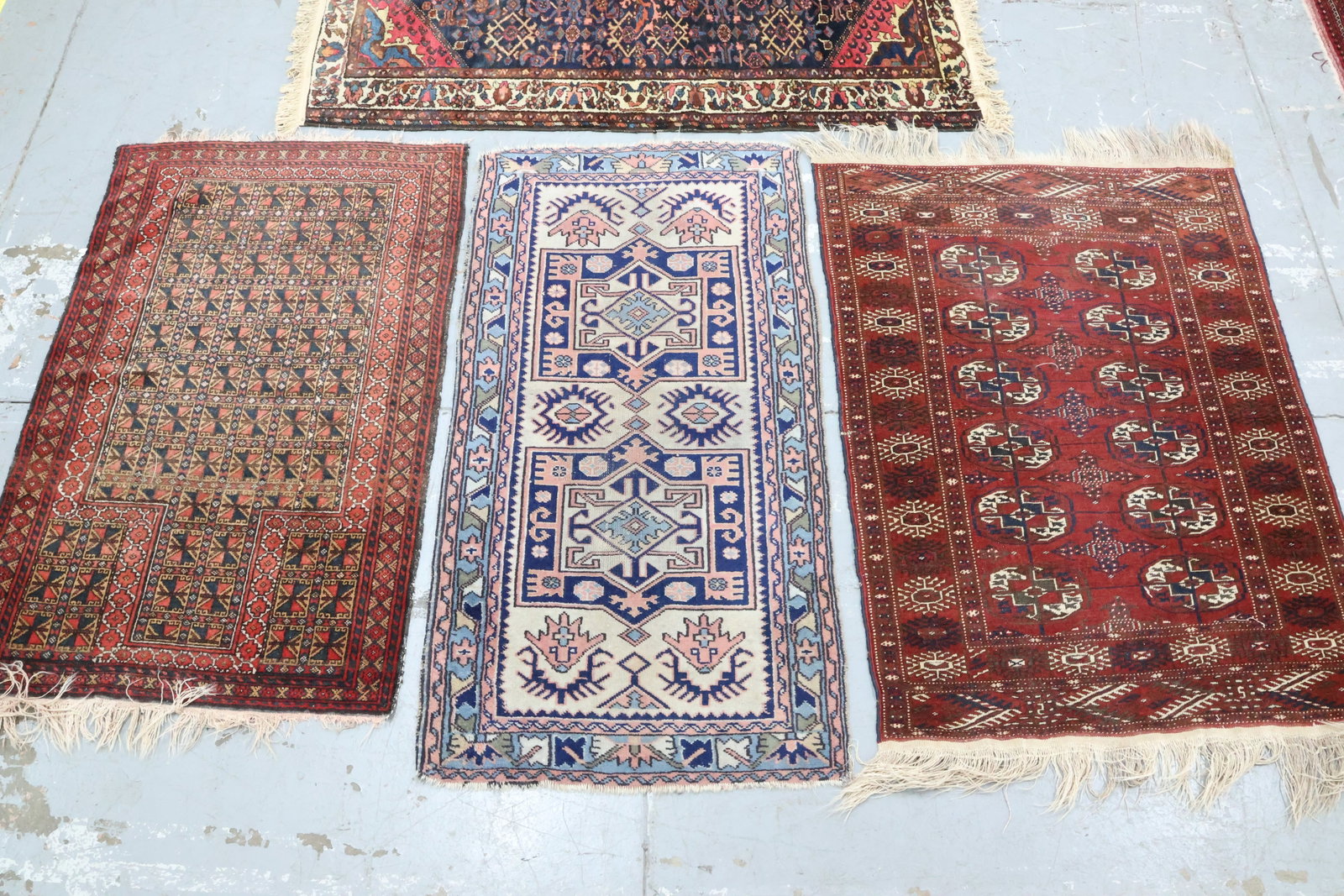 Group of Four Assorted Throw Rugs (1 of 16)