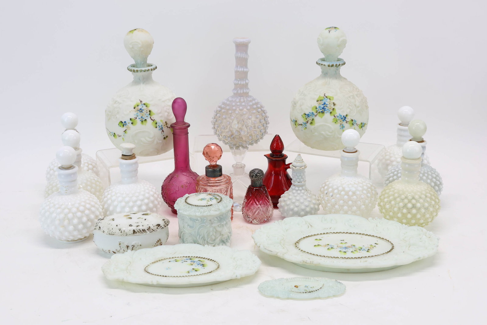Group of Assorted Dresser Bottles and Vanity Articles (1 of 13)