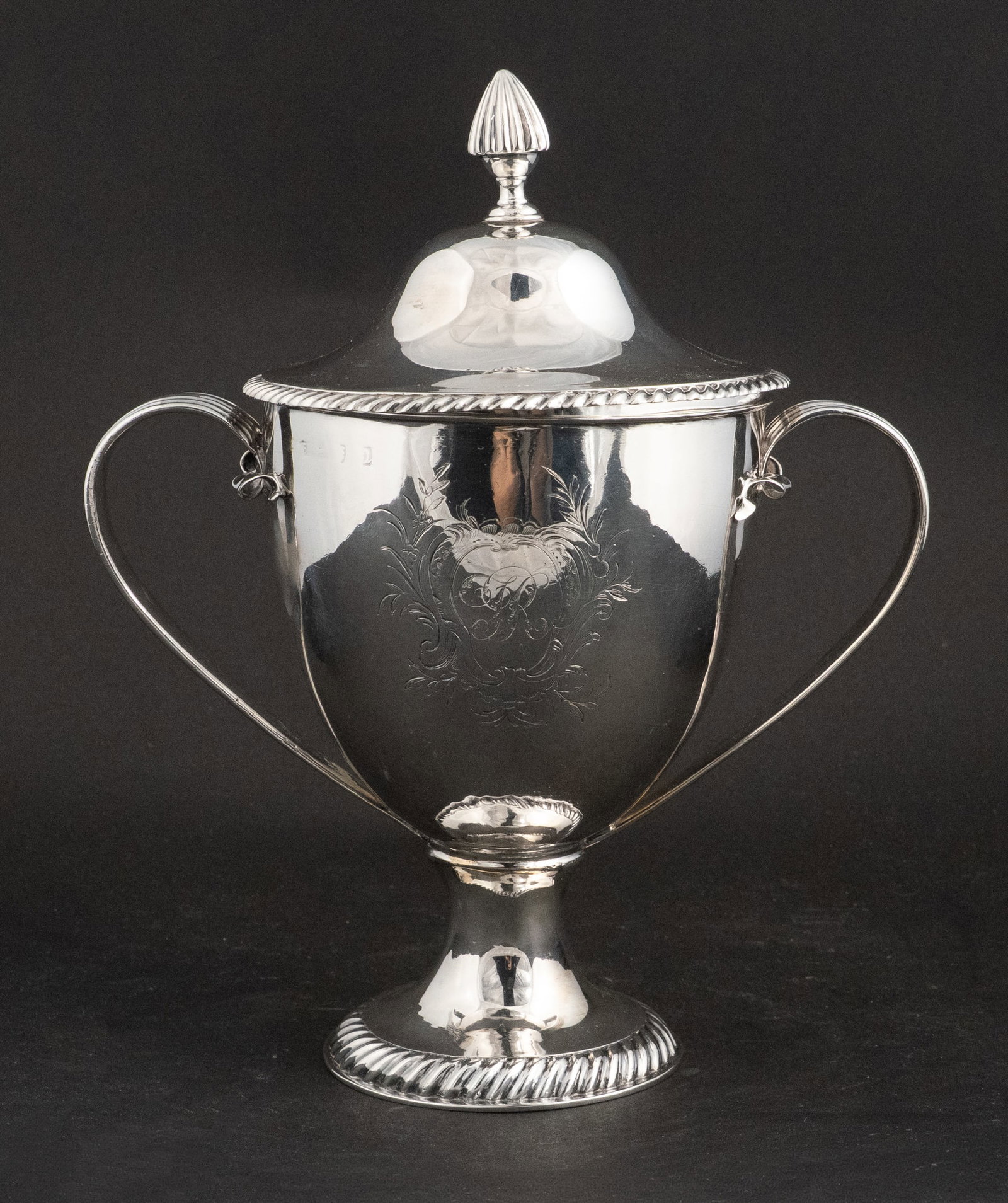 George III Silver Double Handled Covered Cup (1 of 10)