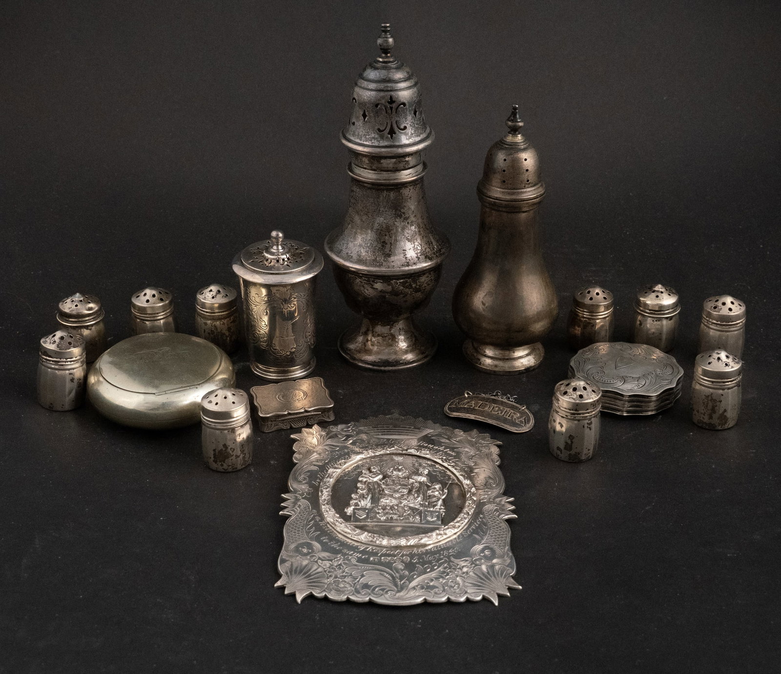 Independent Order of Odd Fellows Interest: An Early Victorian Silver/Jewel Plaque, Isaac Simmons, (1 of 15)