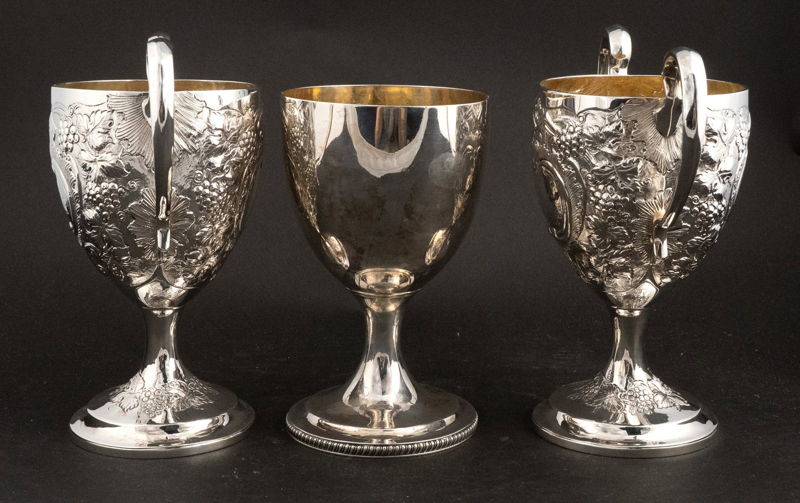 Two Georgian Irish Ecclesiastical Double Handled Cups - 10