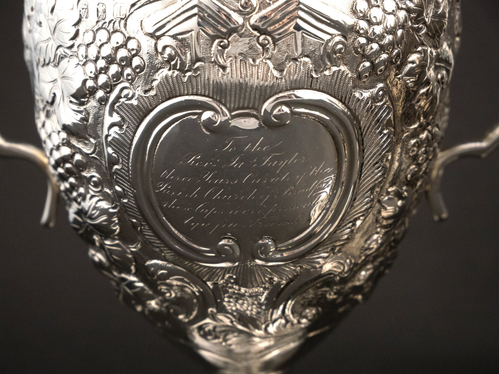 Two Georgian Irish Ecclesiastical Double Handled Cups - 2