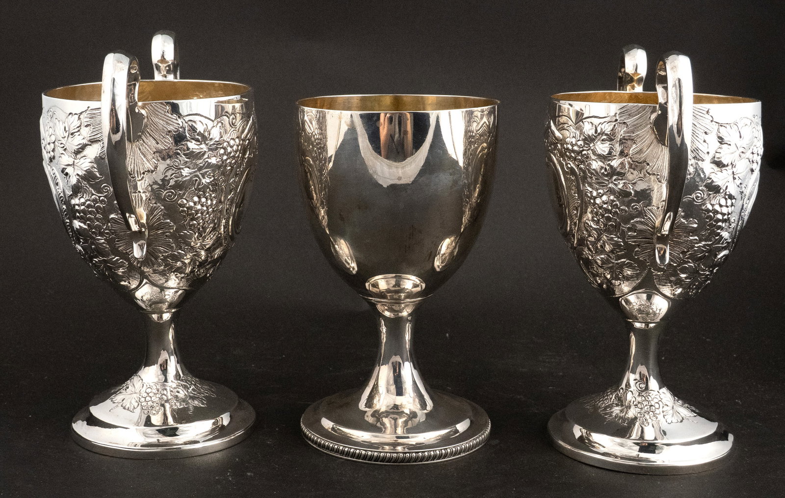 Two Georgian Irish Ecclesiastical Double Handled Cups - 8